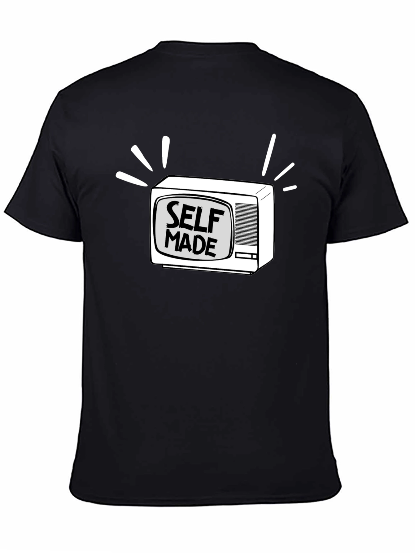 Self Made TV Graphic Tee - Stylish & Comfy