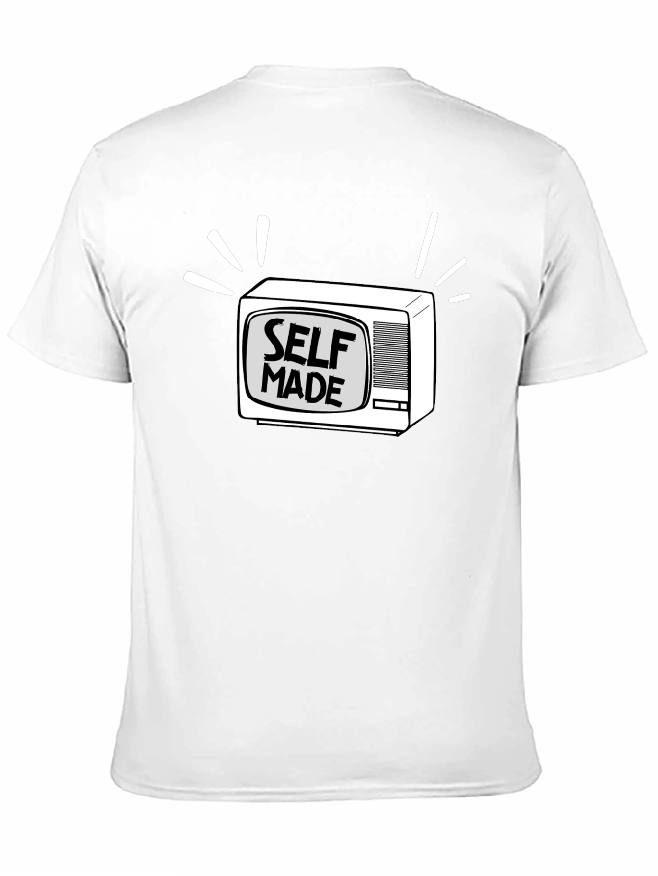 Self Made TV Graphic Tee - Stylish & Comfy