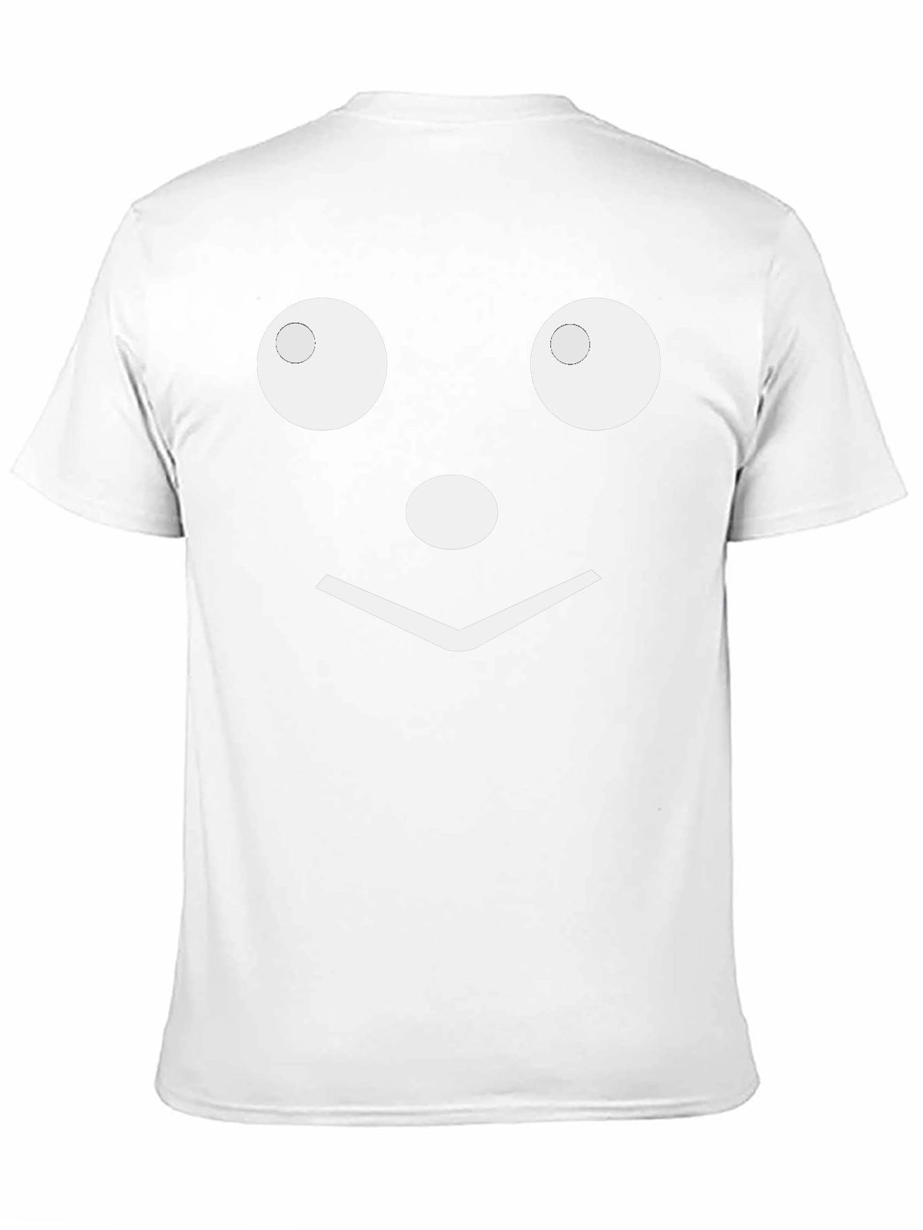 Funny Face Graphic Tee - Black Cotton Shirt