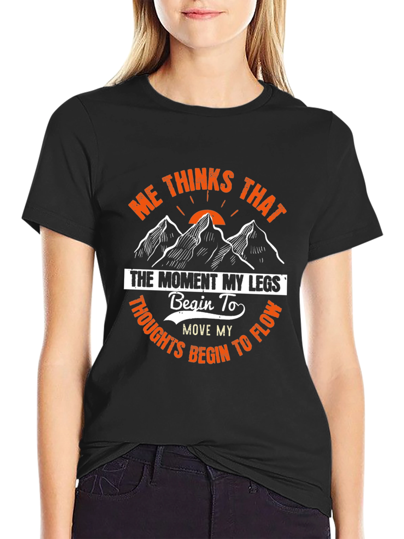 Mountain Adventure Tee: Me Thinks That
