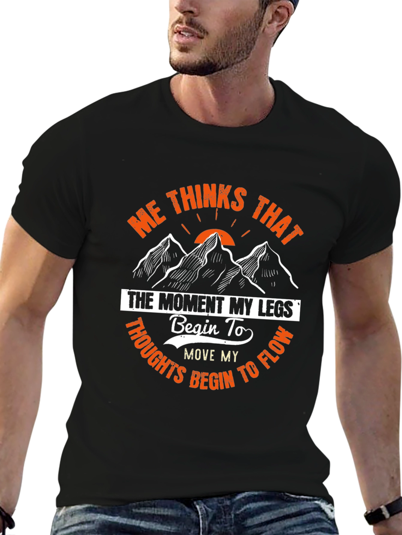 Mountain Adventure Tee: Me Thinks That