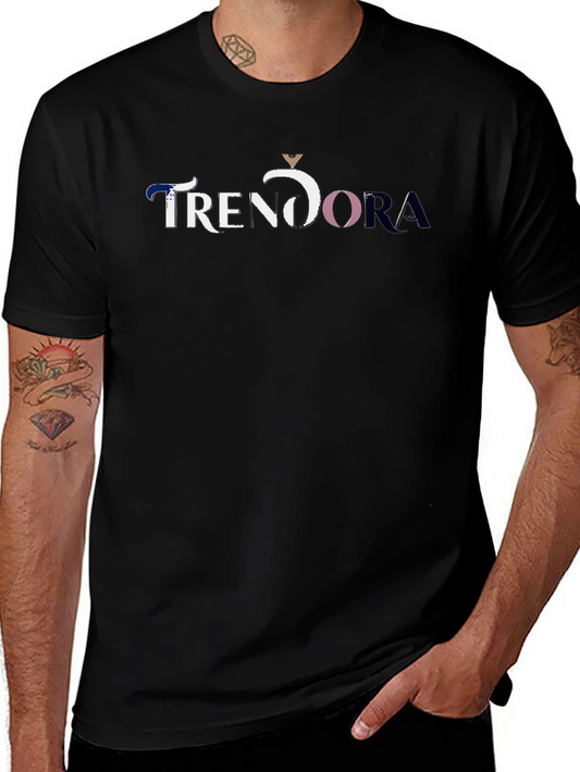 Trendora Tee - Stylish Graphic Print T-Shirt