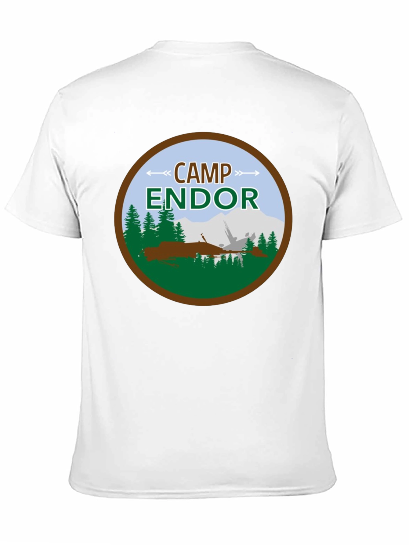 Camp Endor Black T-Shirt