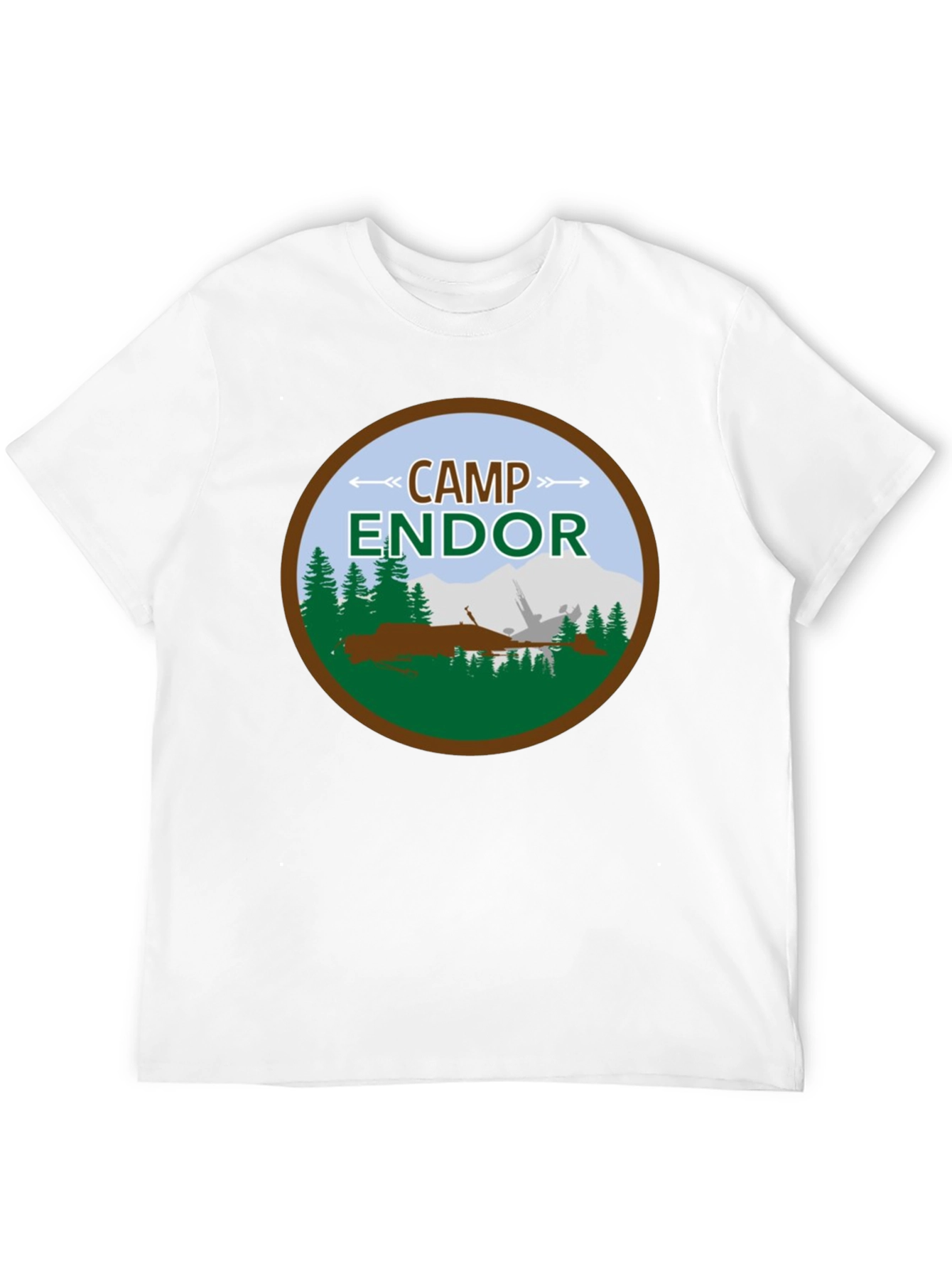 Camp Endor Black T-Shirt