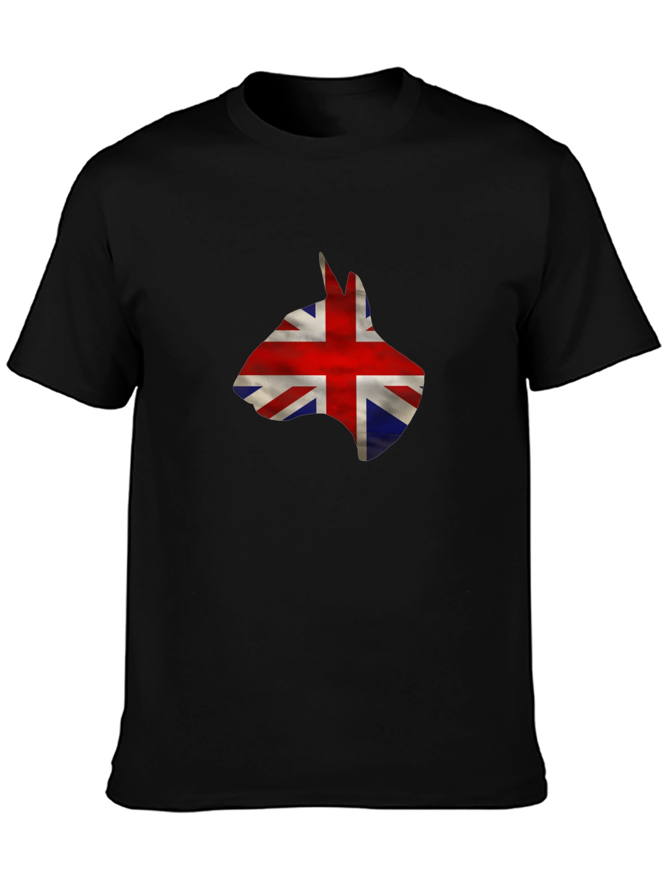 Union Jack Bull Terrier Graphic Tee