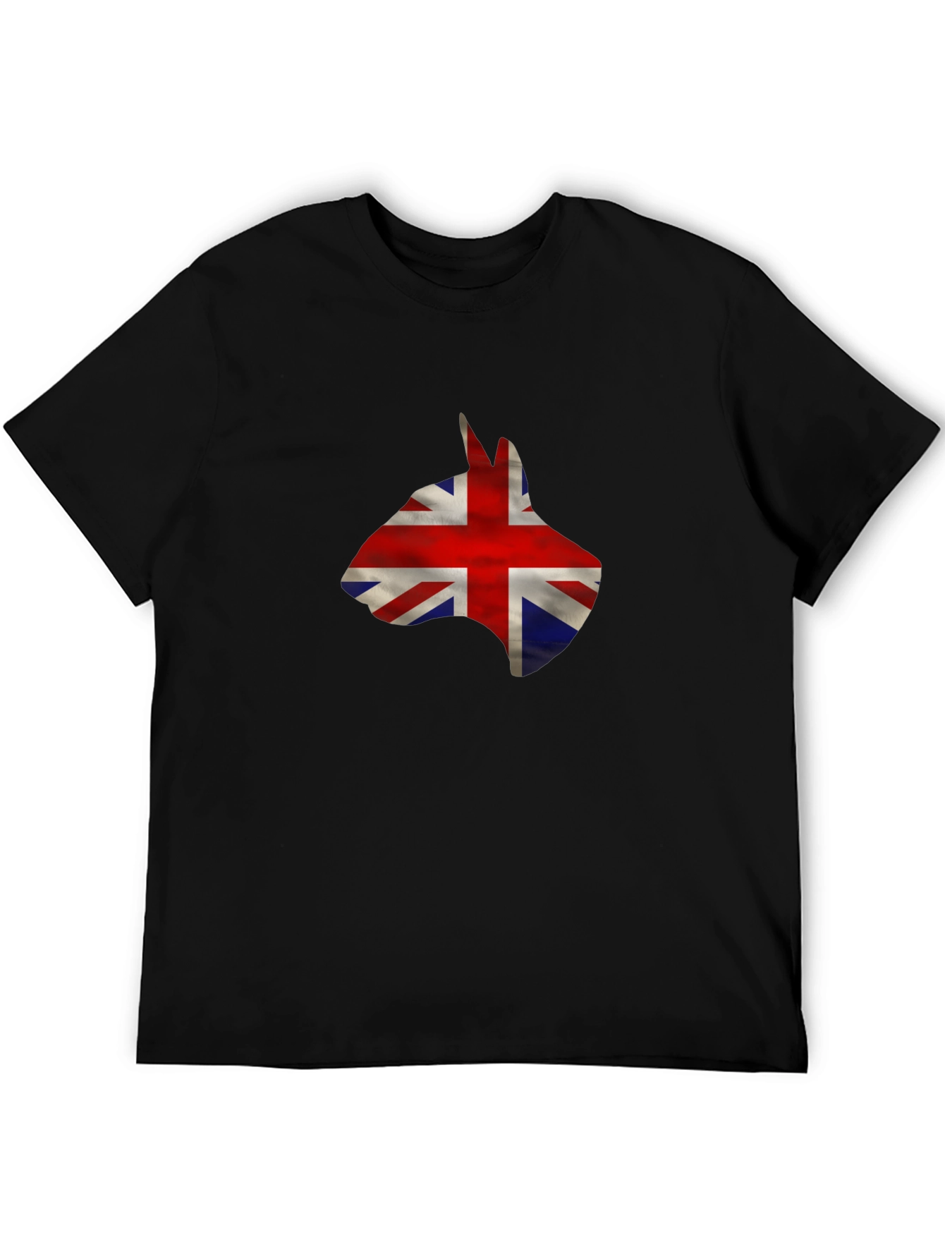 Union Jack Bull Terrier Graphic Tee