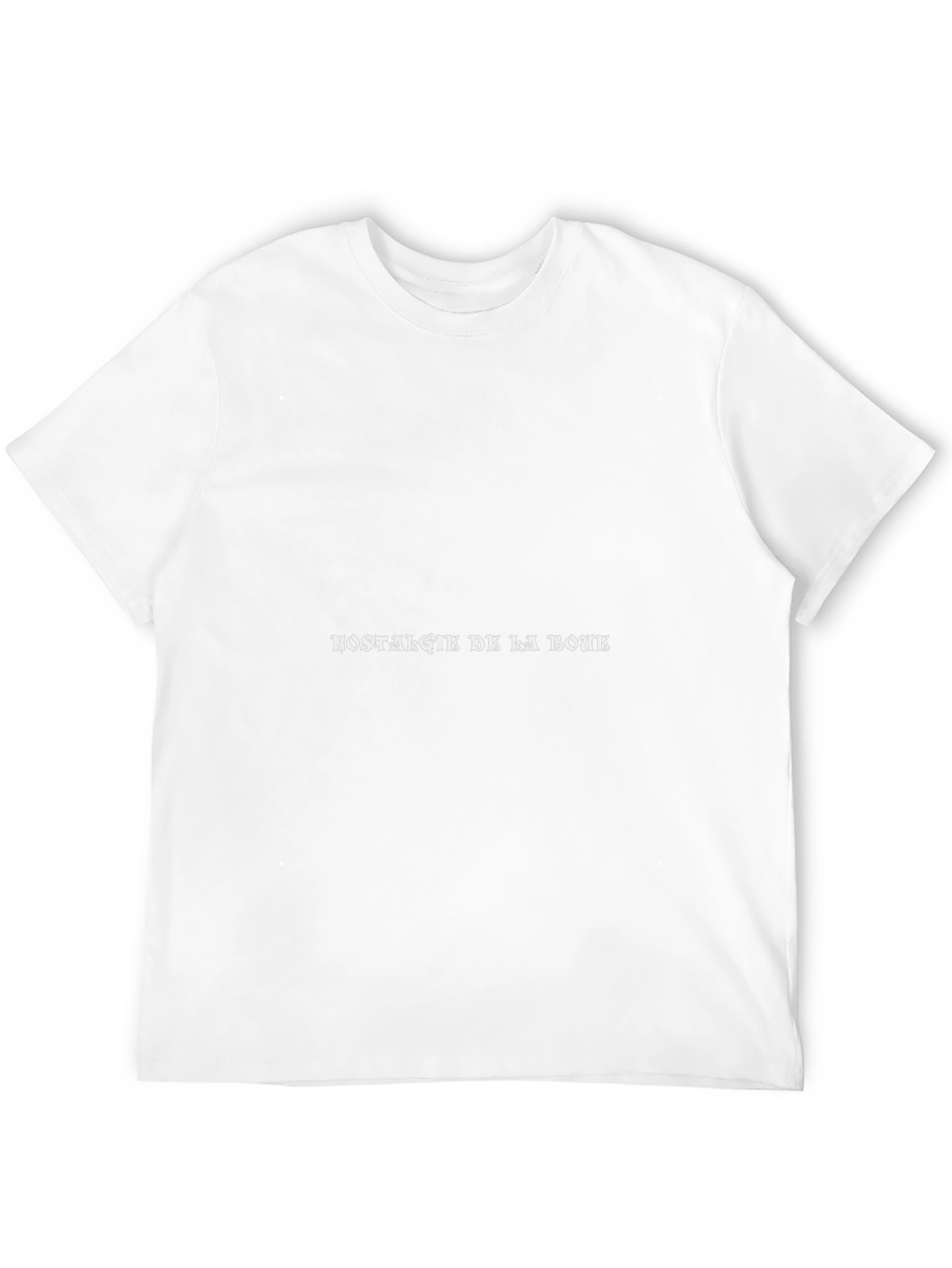 Nostalgik De La Boue Black T-Shirt