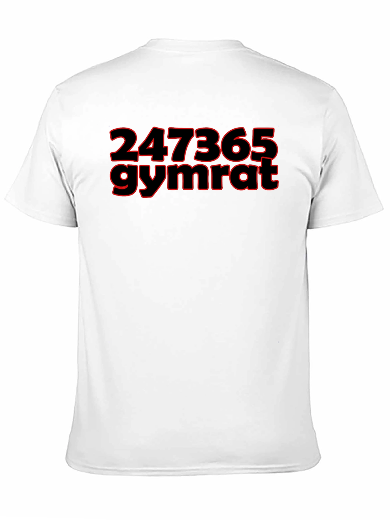 247365 Gymrat Black T-Shirt