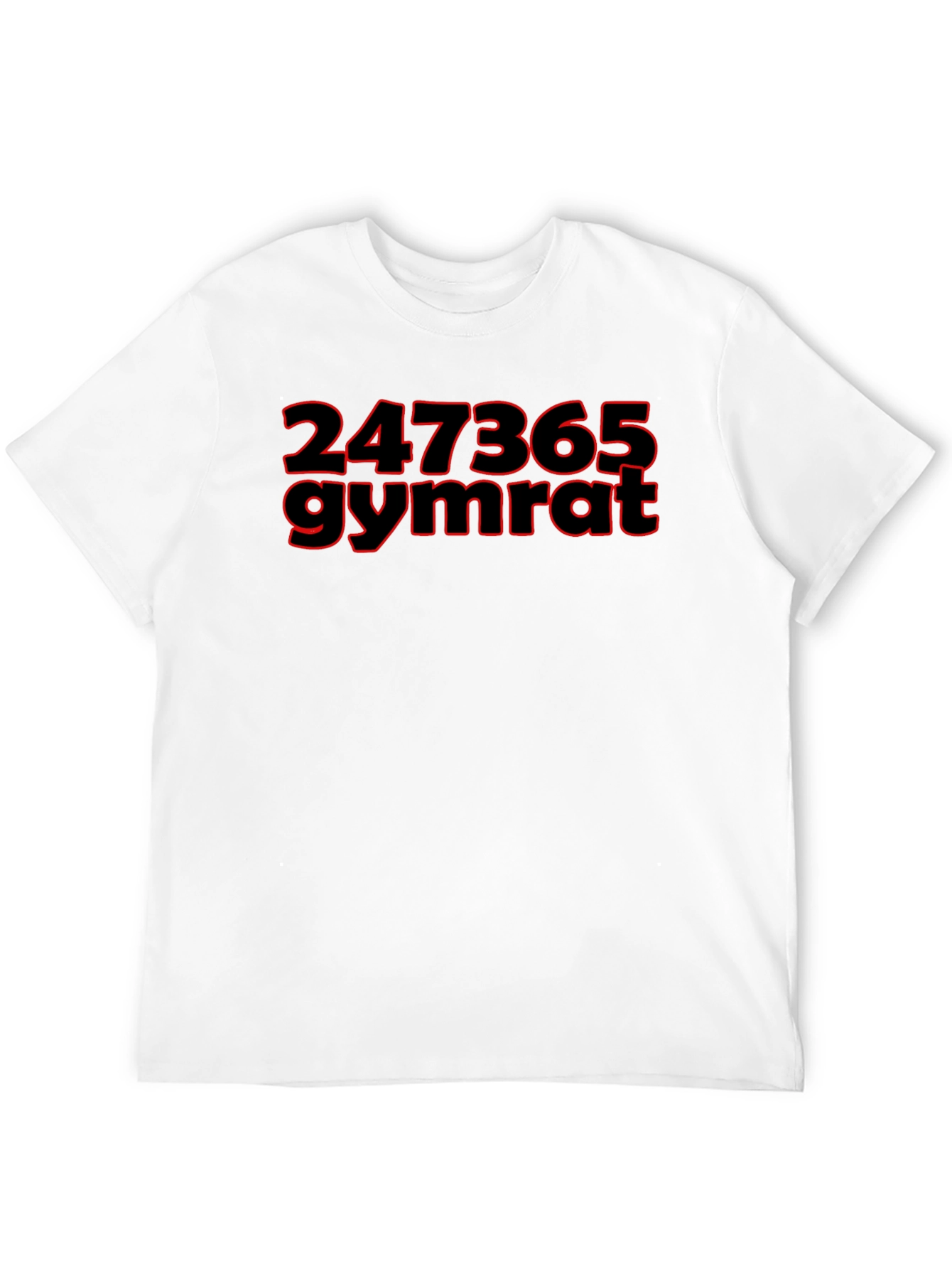 247365 Gymrat Black T-Shirt