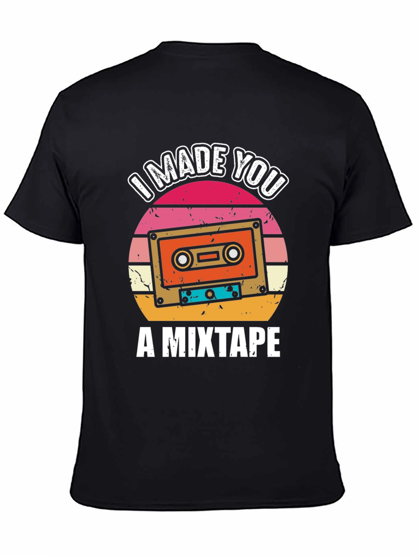 I Made You a Mixtape Retro T-Shirt