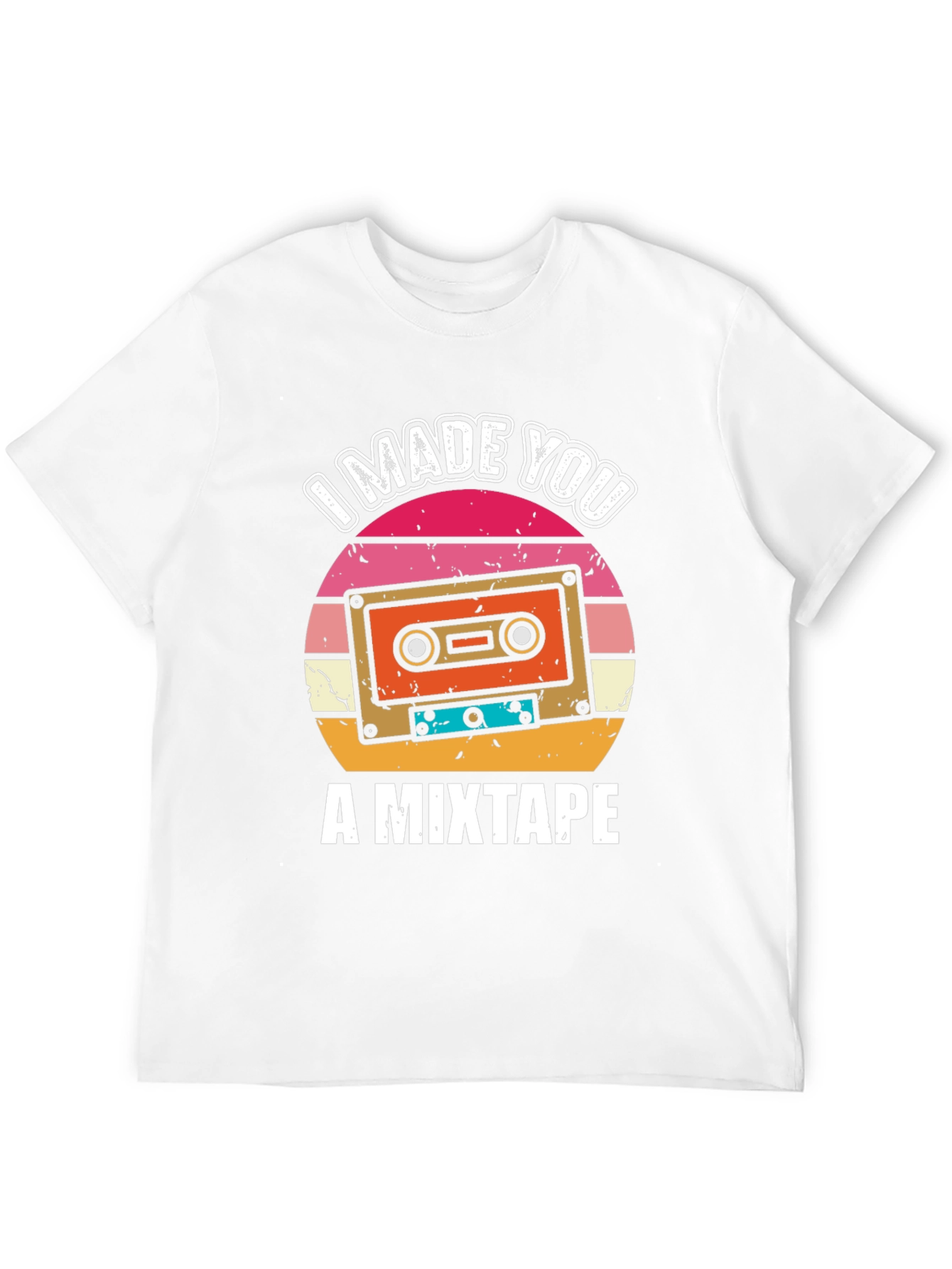 I Made You a Mixtape Retro T-Shirt