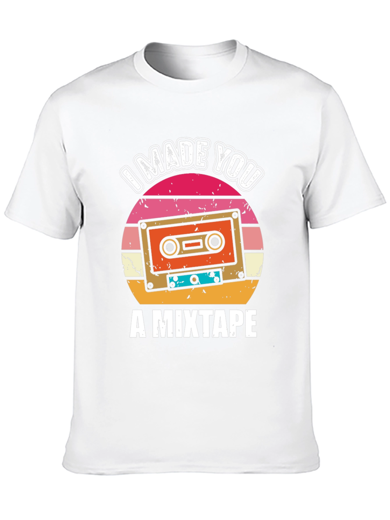 I Made You a Mixtape Retro T-Shirt