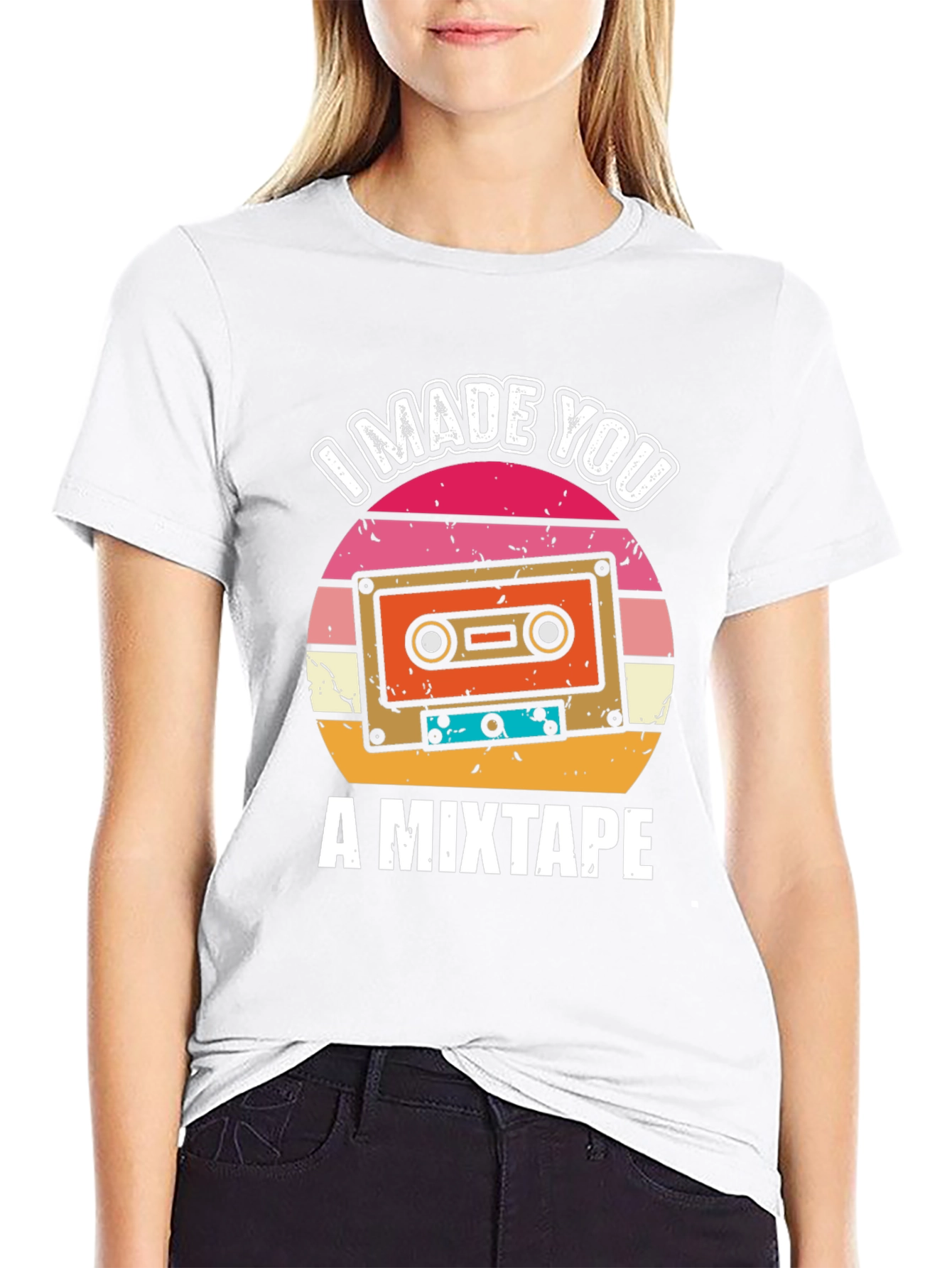 I Made You a Mixtape Retro T-Shirt