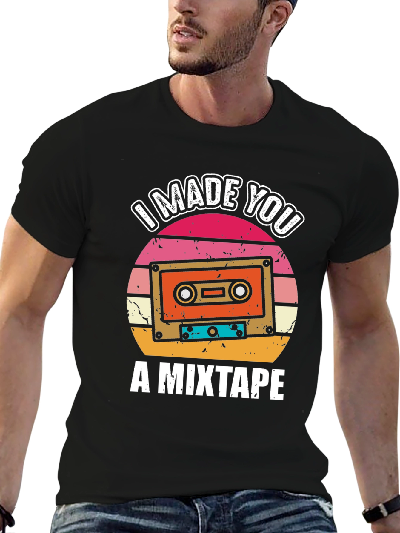 I Made You a Mixtape Retro T-Shirt
