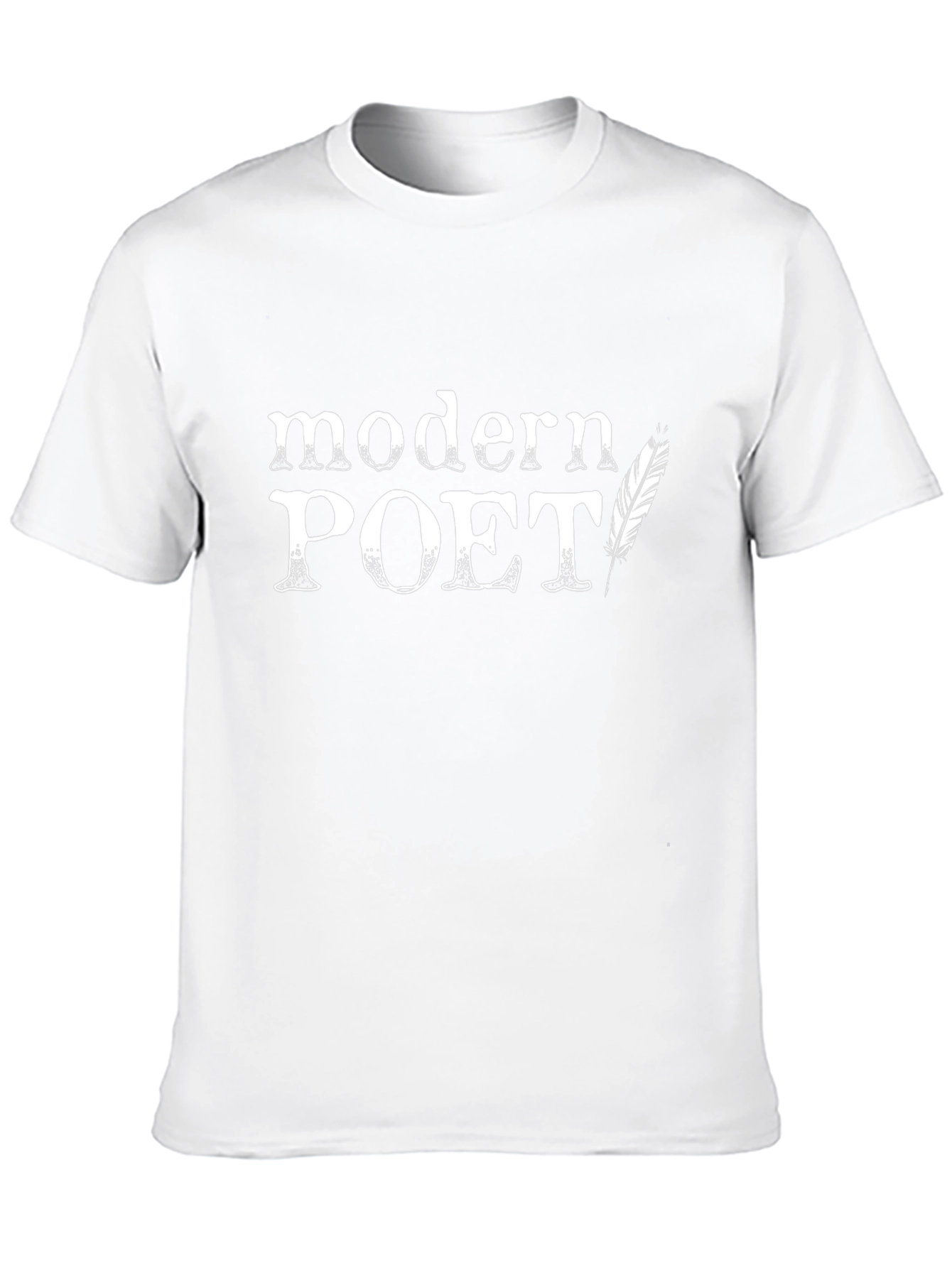 Modern Poet Black Cotton Graphic Tee