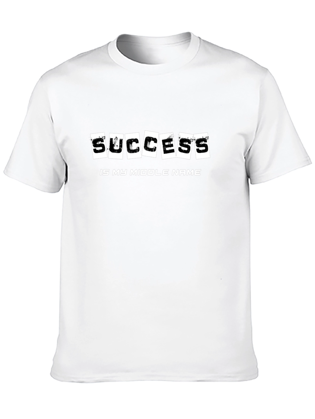 Success Is My Middle Name - Black T-Shirt