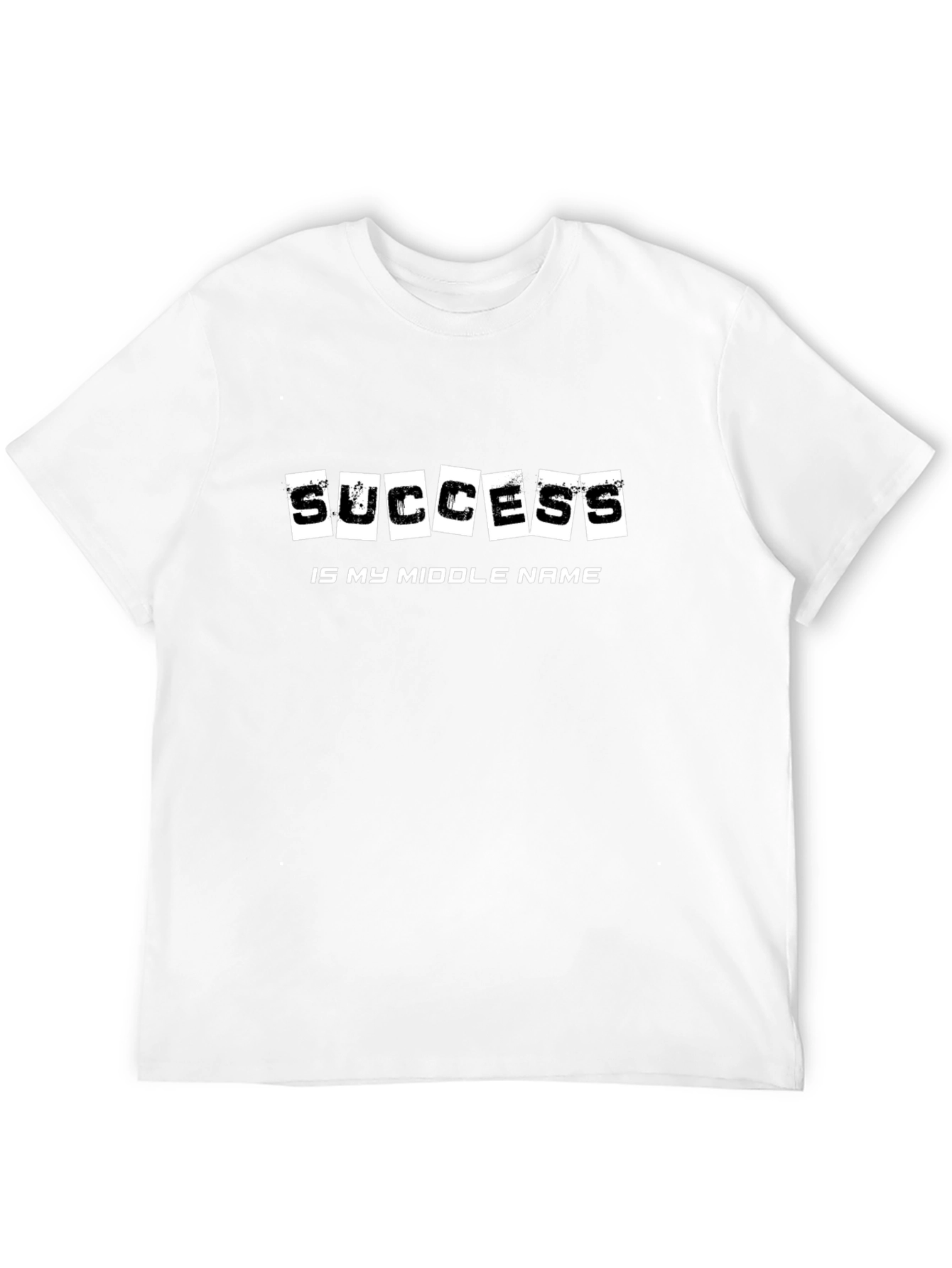 Success Is My Middle Name - Black T-Shirt