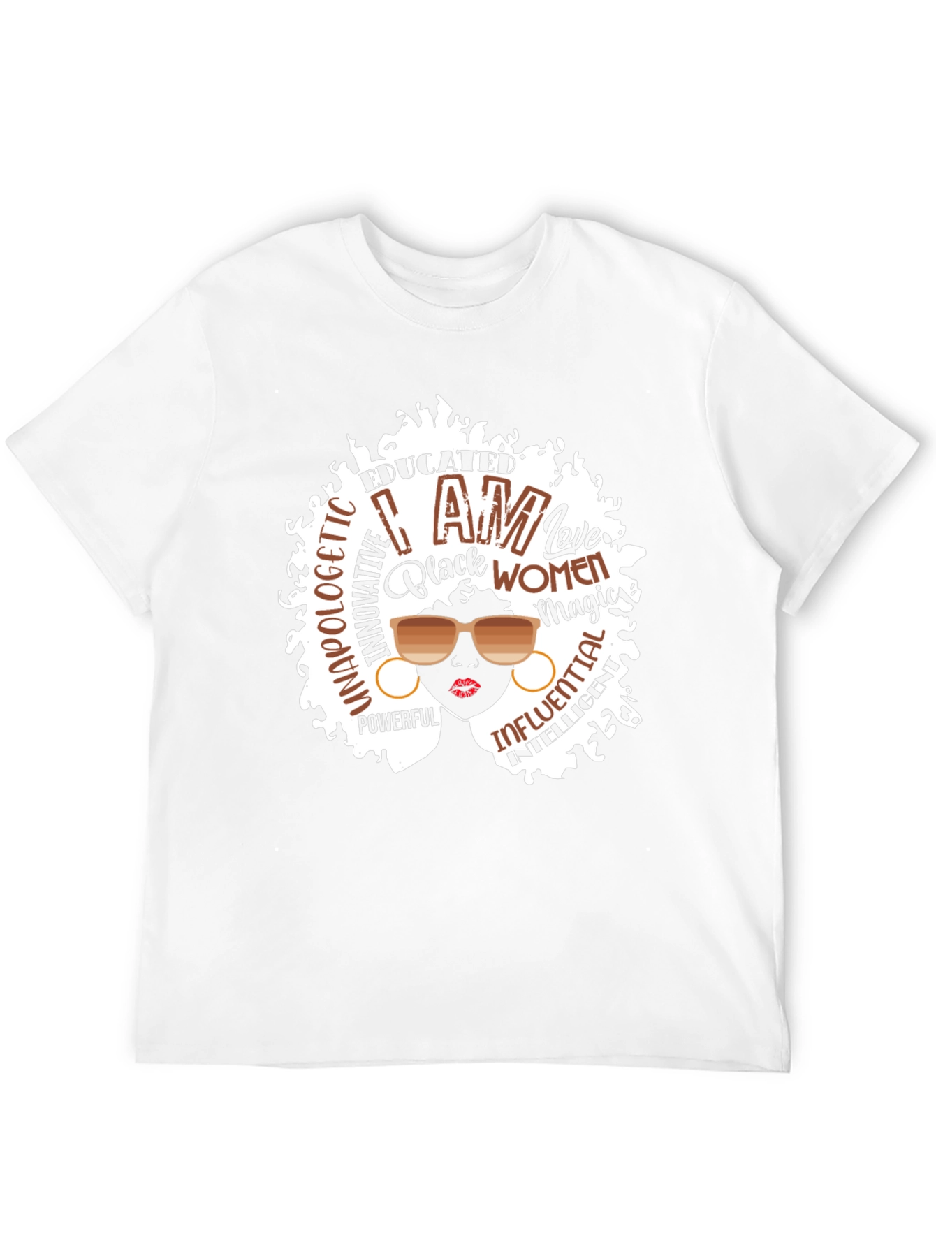 Empowered Black Women T-Shirt Afro Magic
