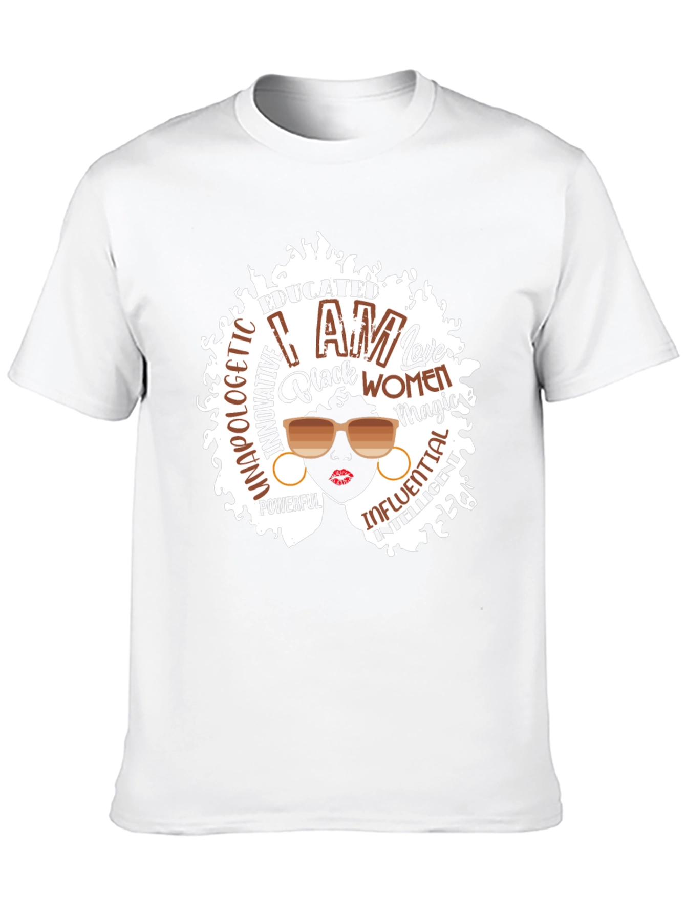 Empowered Black Women T-Shirt Afro Magic