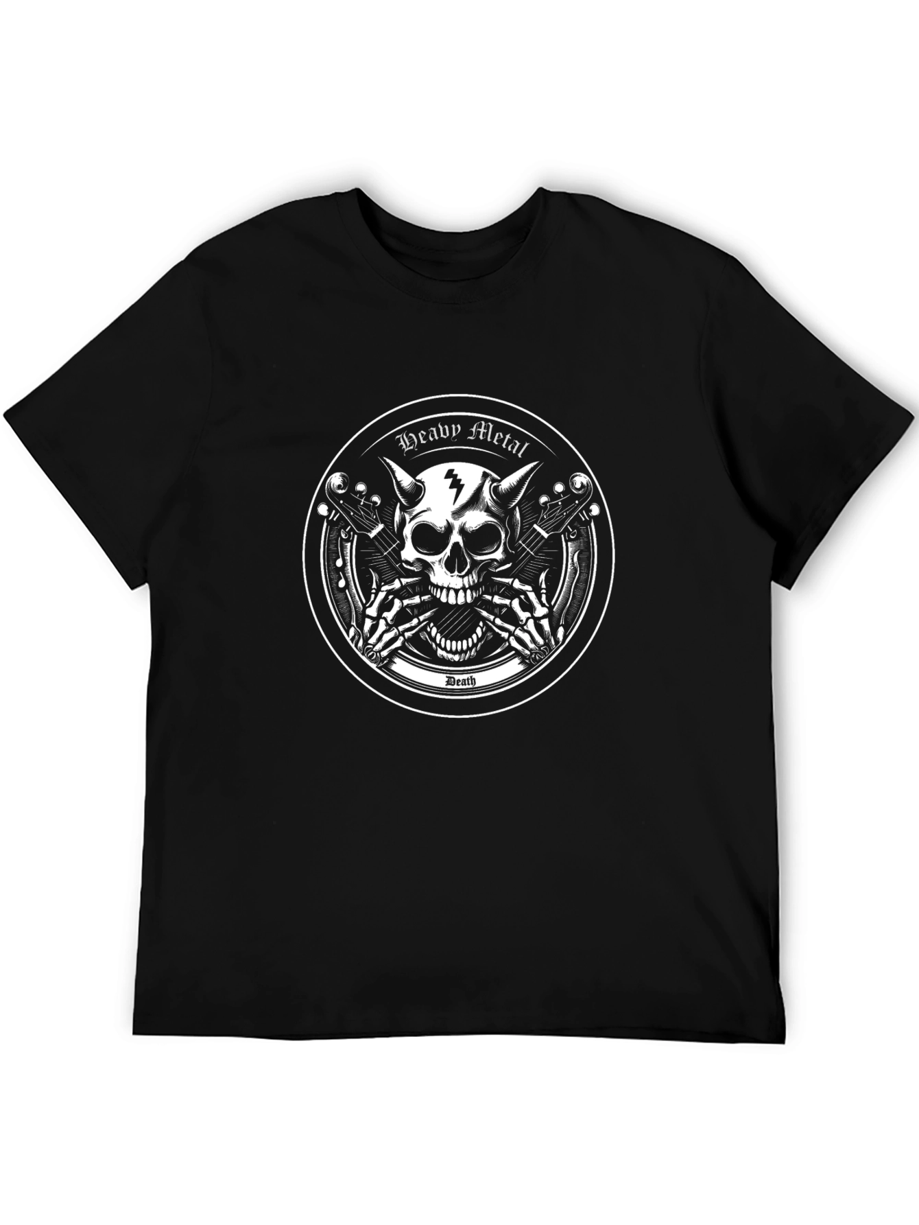 Heavy Metal Skull T-Shirt - Death Rock Tee