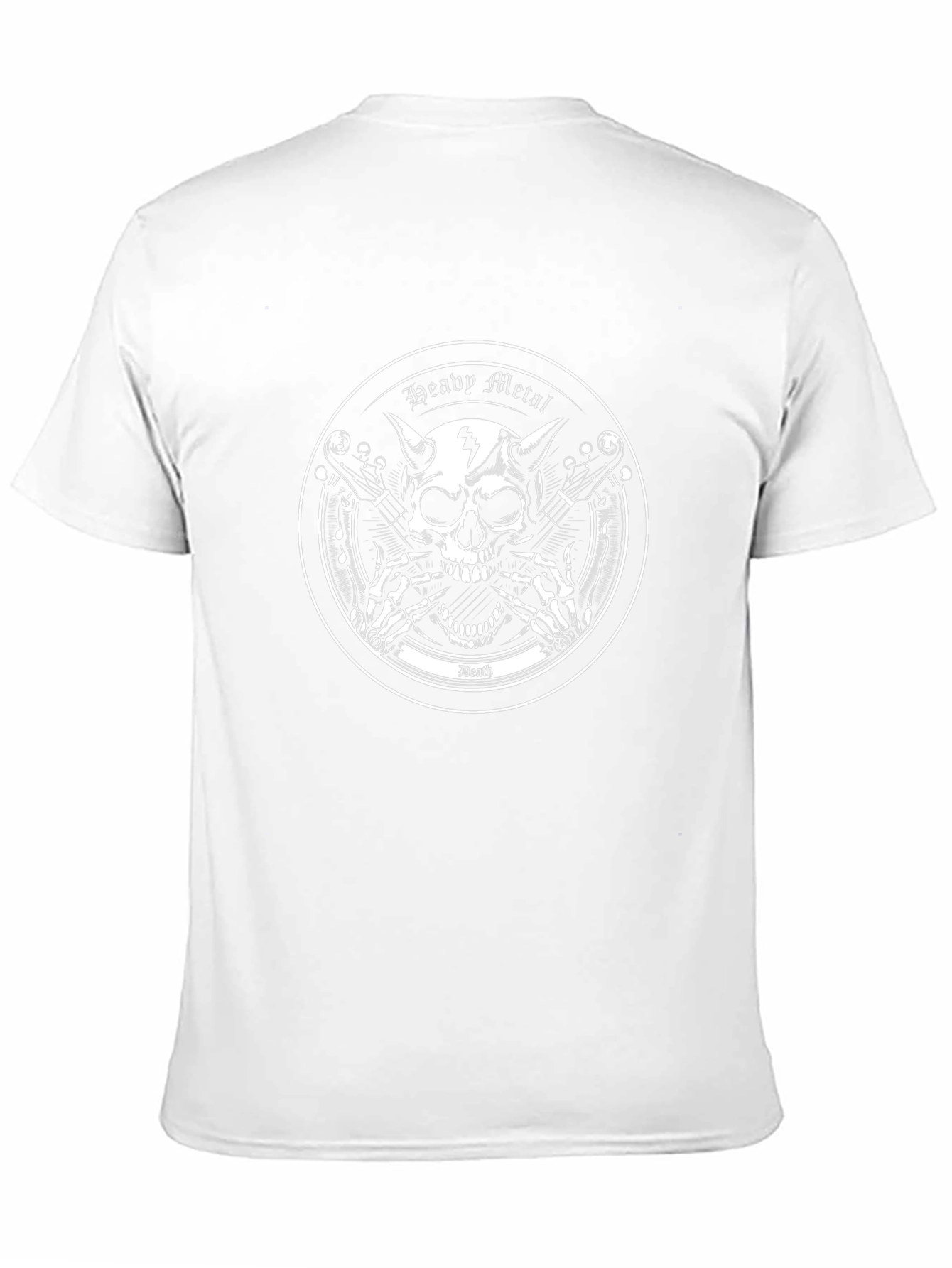 Heavy Metal Skull T-Shirt - Death Rock Tee