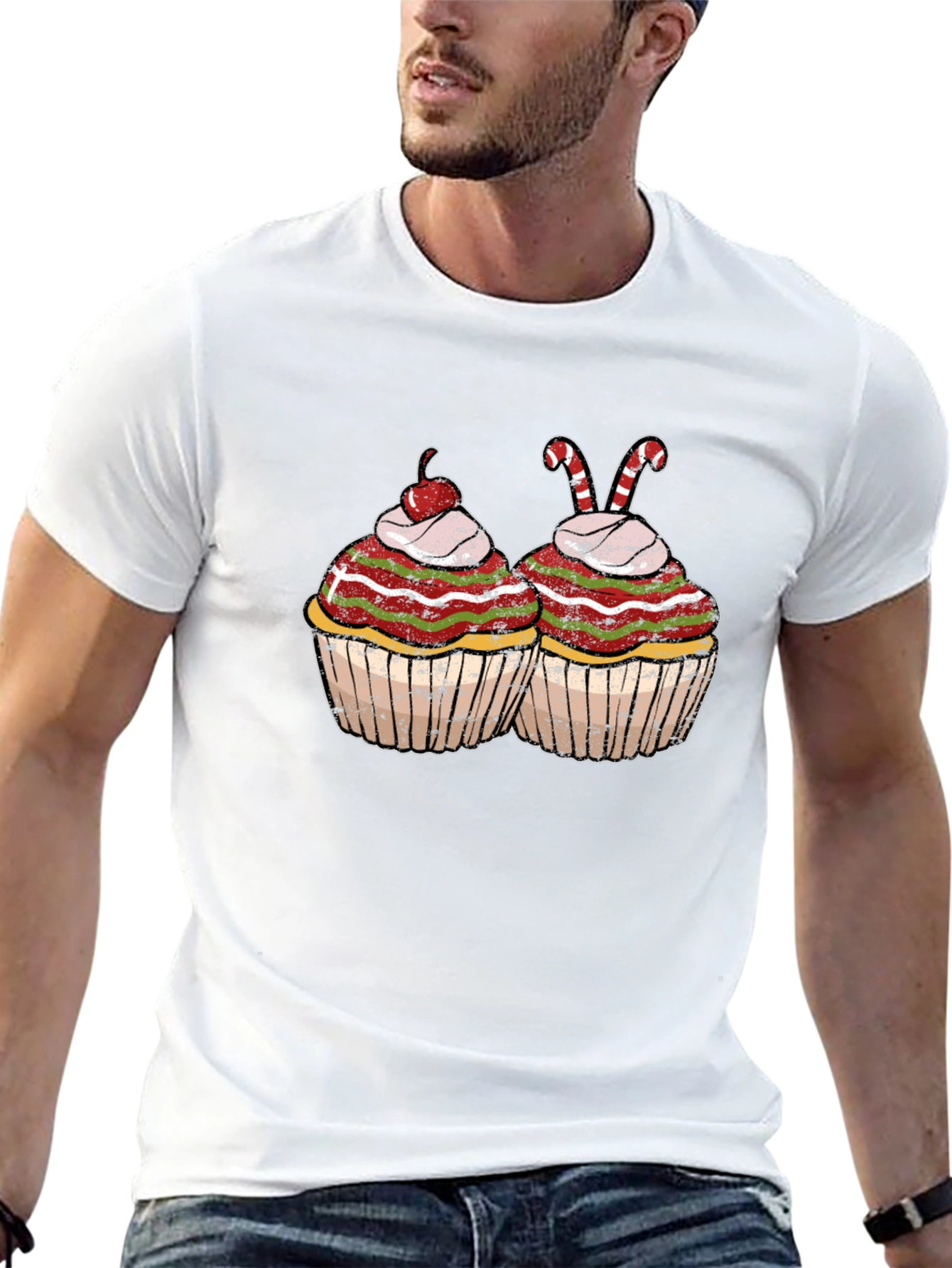 Christmas Cupcakes T-Shirt