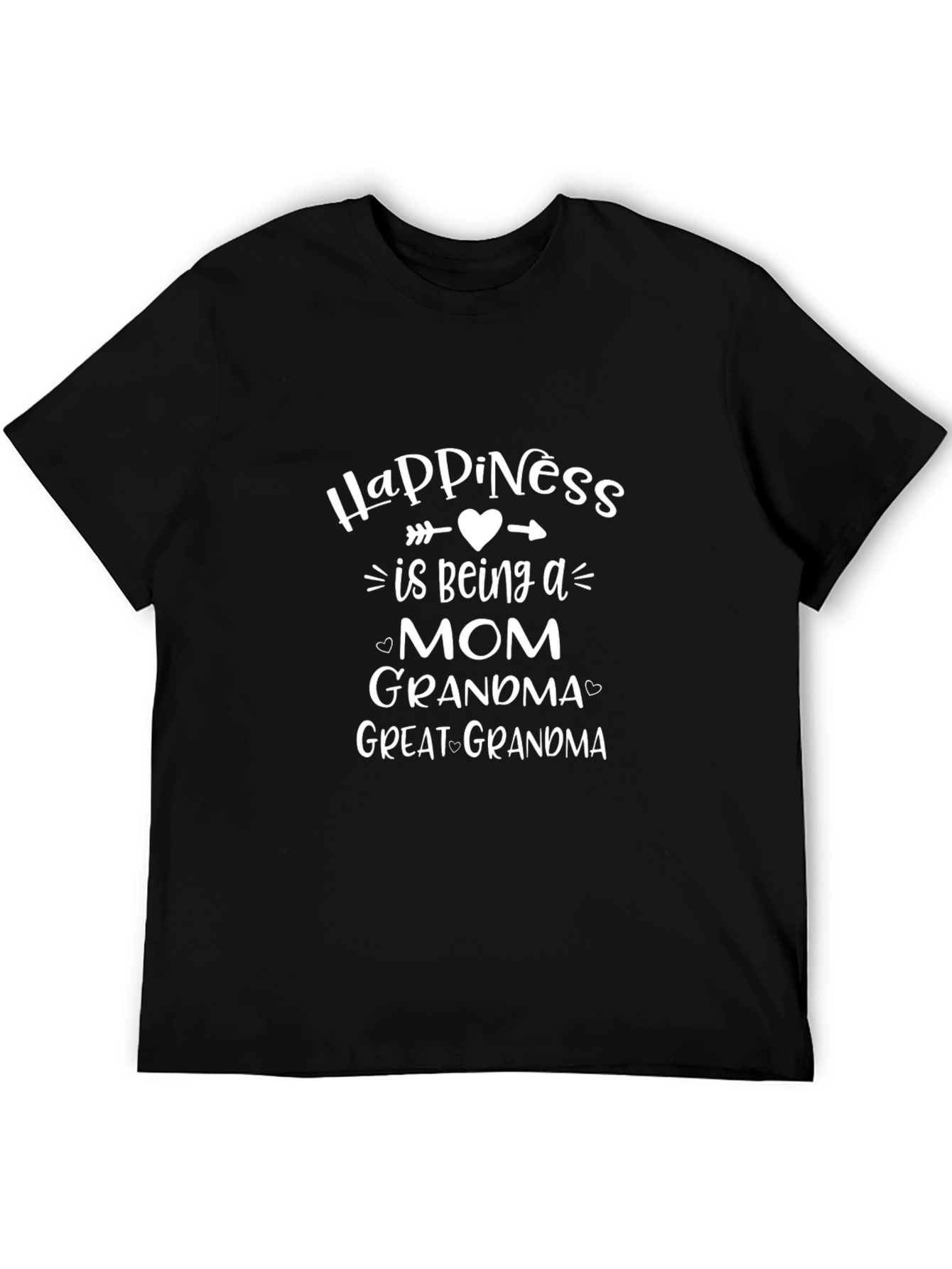 Happiness is Being a Mom Graphic T-Shirt