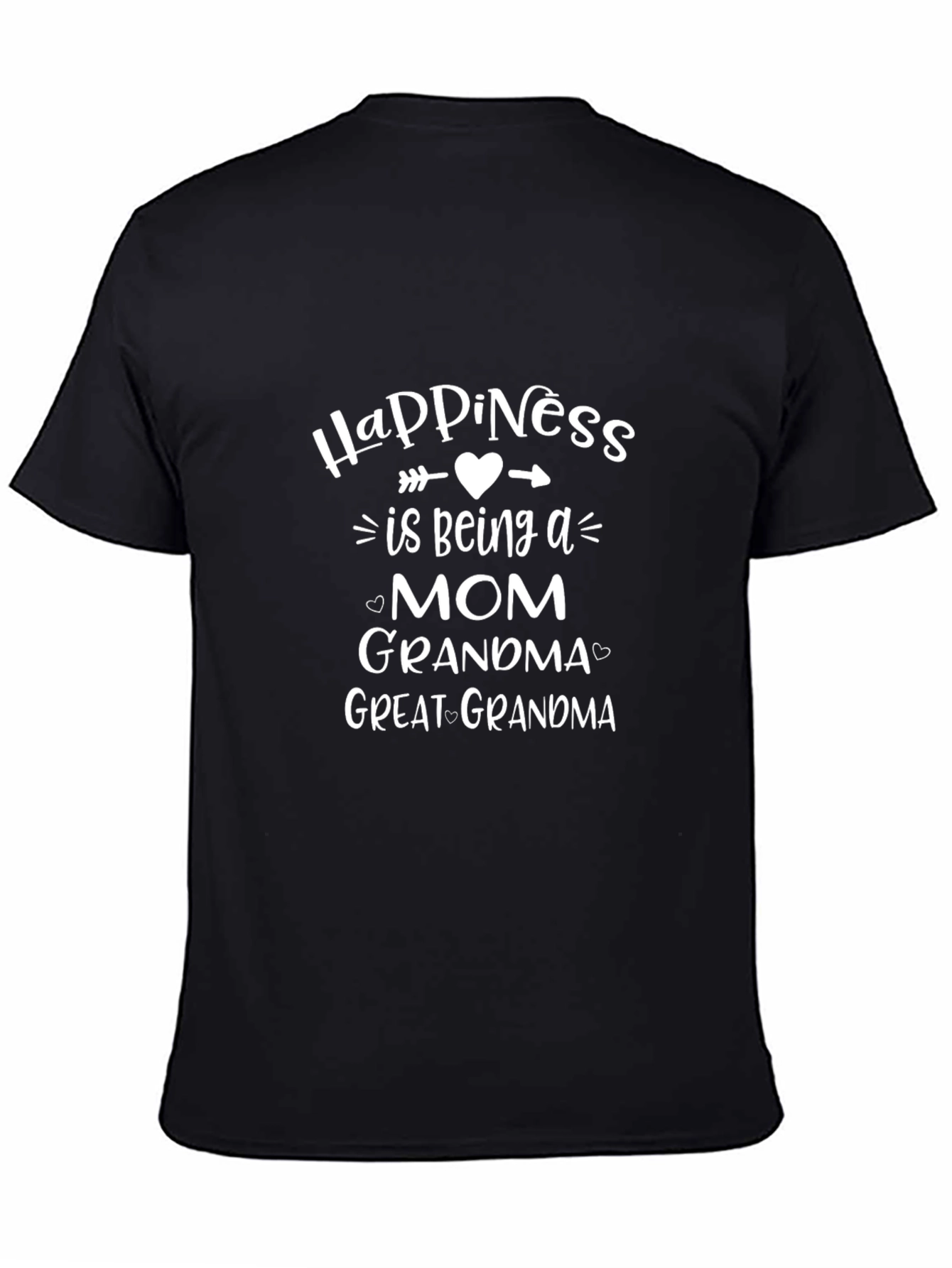 Happiness is Being a Mom Graphic T-Shirt
