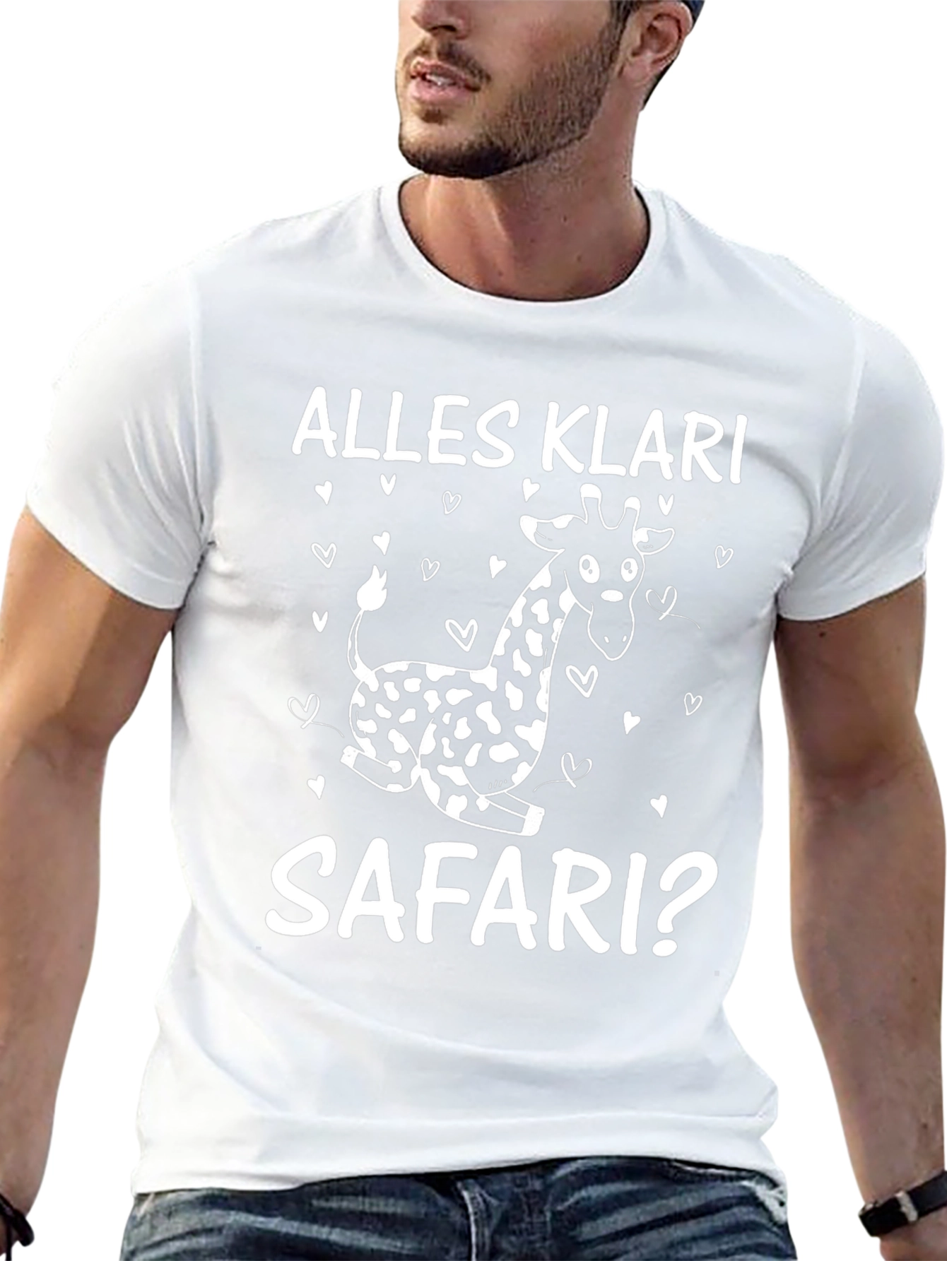 Alles Klari Safari Giraffe Graphic Tee