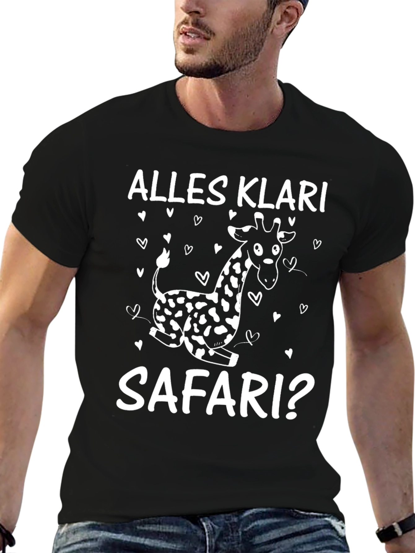Alles Klari Safari Giraffe Graphic Tee