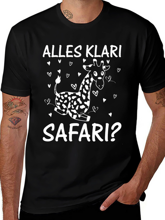 Alles Klari Safari Giraffe Graphic Tee