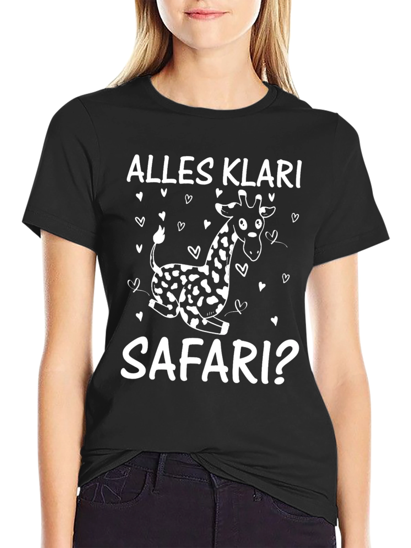Alles Klari Safari Giraffe Graphic Tee