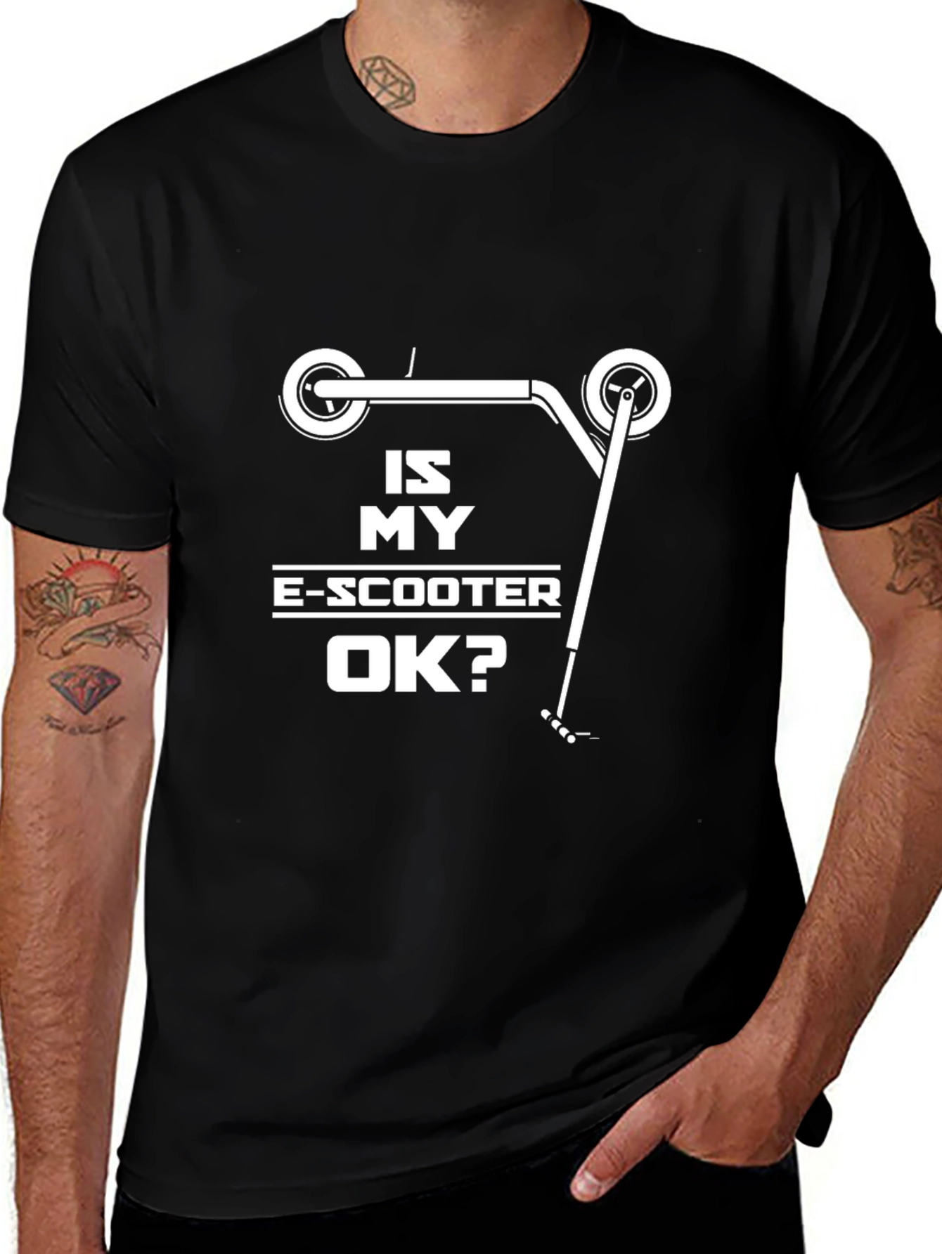 Is My E-Scooter OK? Graphic T-Shirt