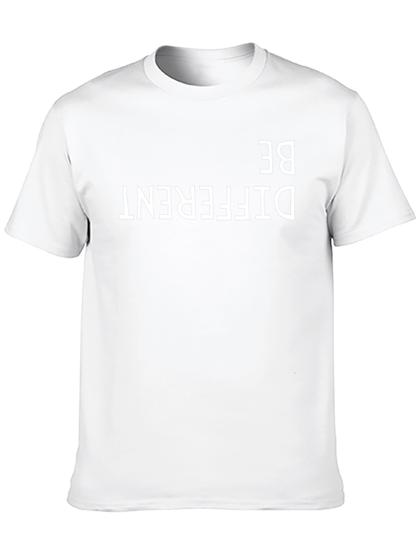 Be Different Black Graphic Tee - Mens Style