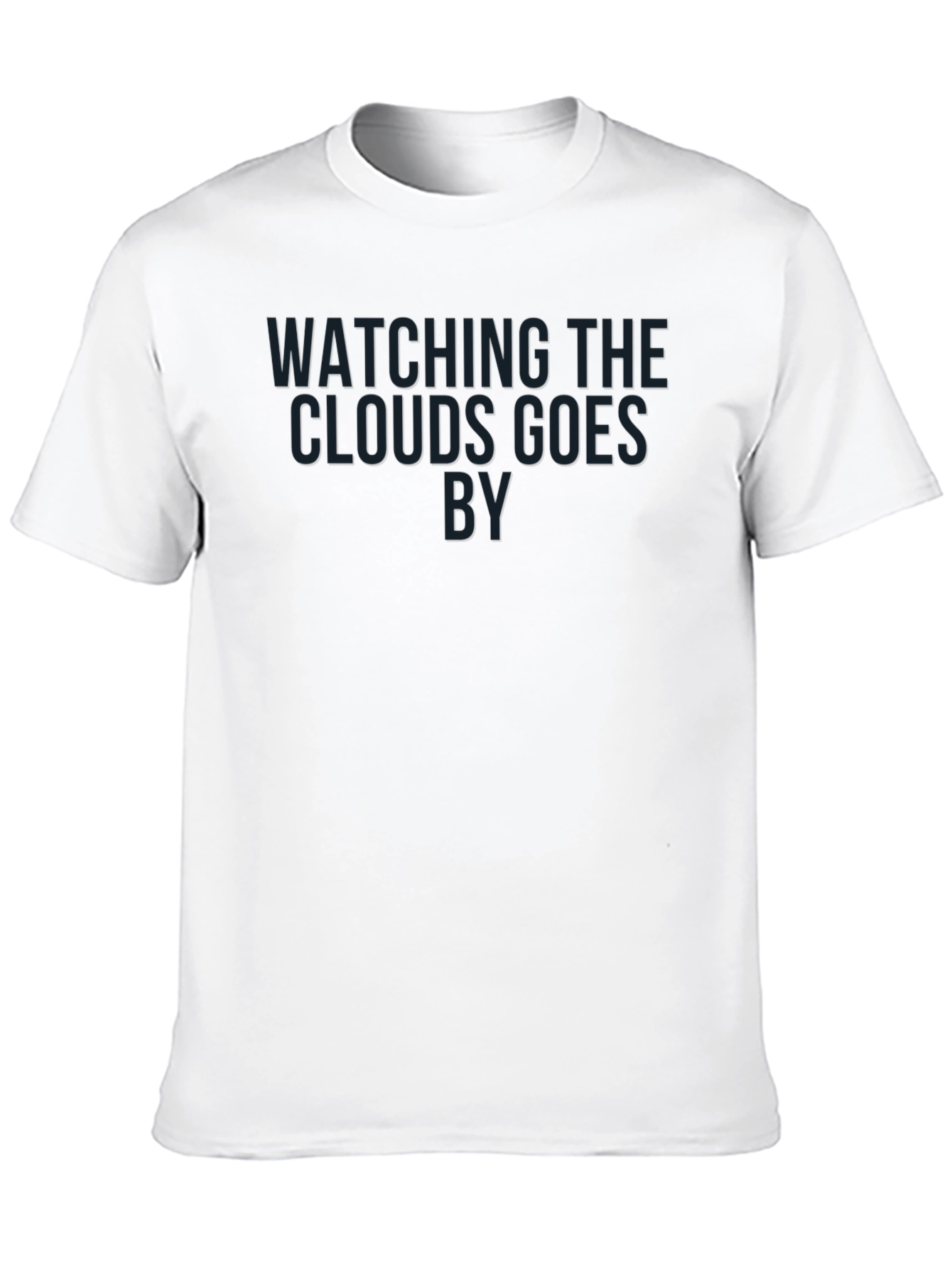Watching The Clouds Goes By Graphic Tee