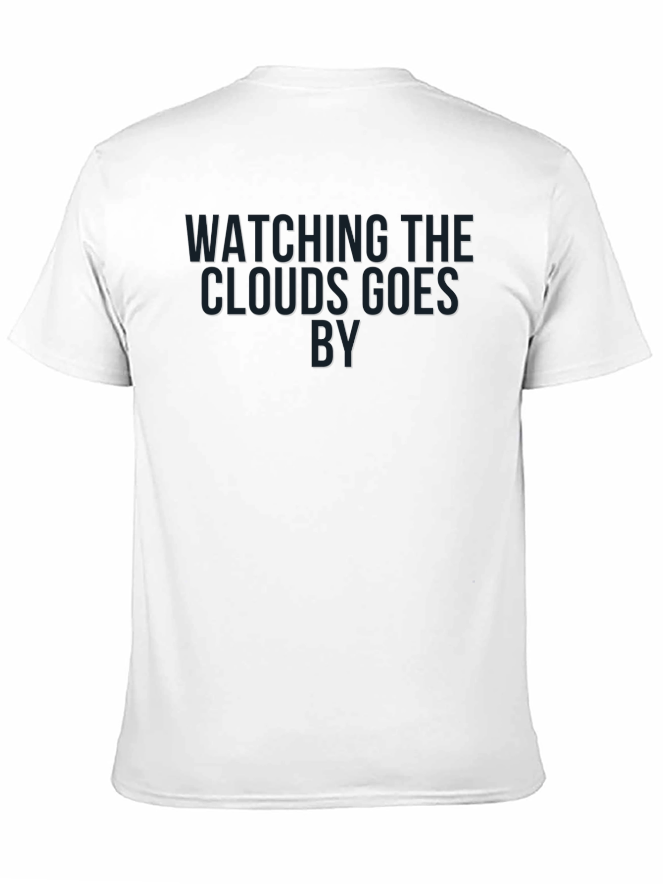 Watching The Clouds Goes By Graphic Tee