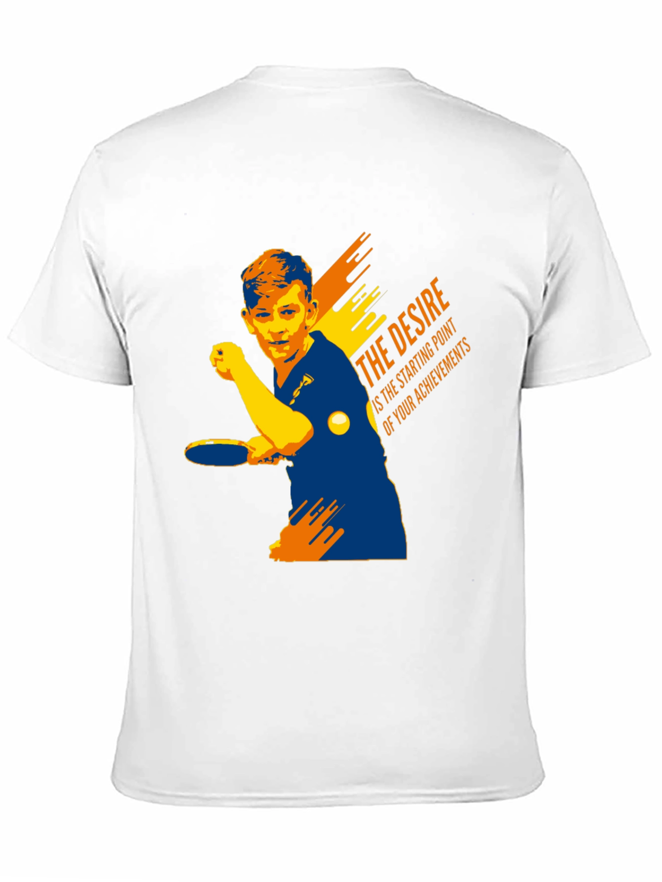 Table Tennis Player Graphic T-Shirt