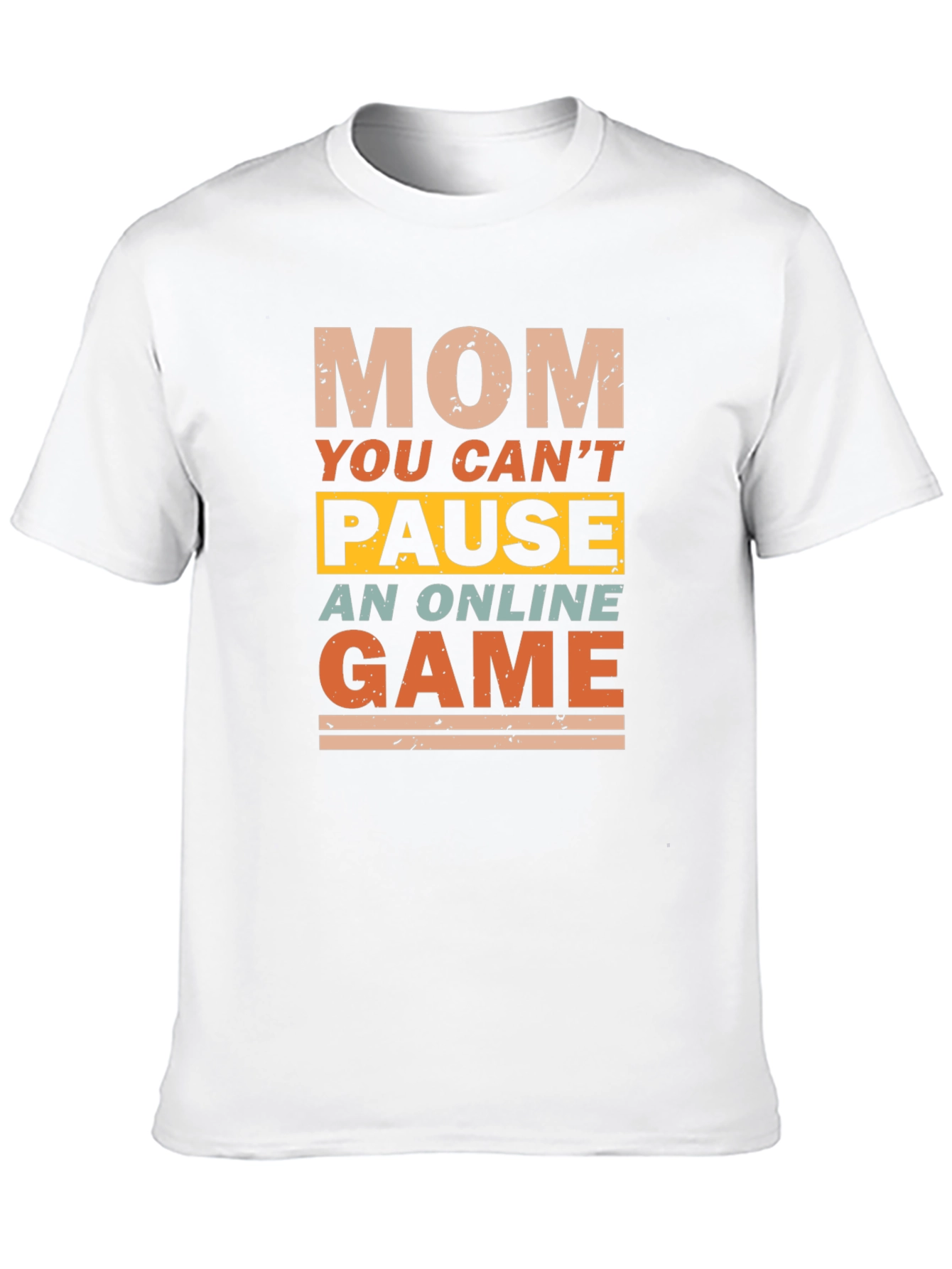 Gamer Mom Graphic Tee - Pause the Game!