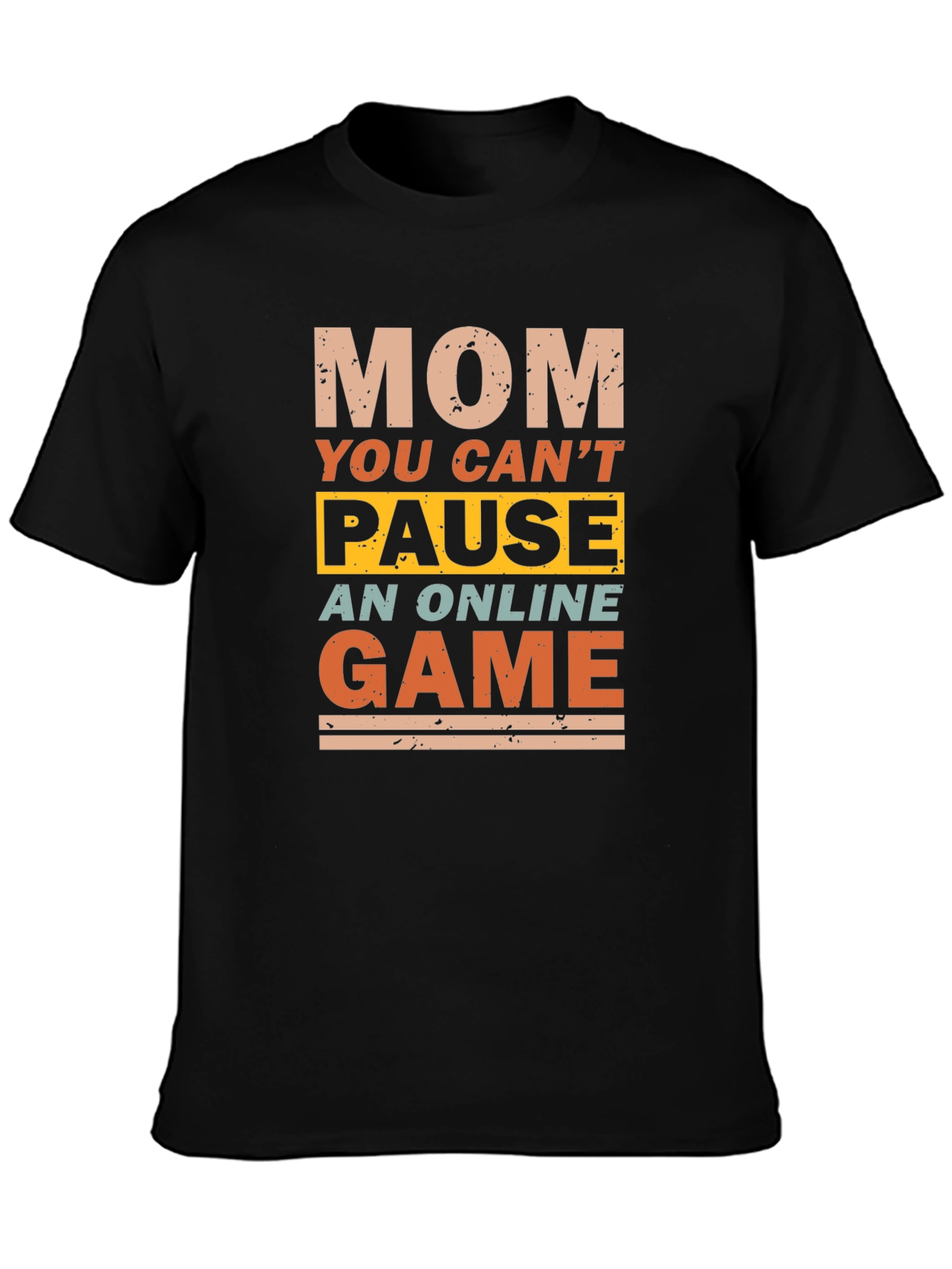 Gamer Mom Graphic Tee - Pause the Game!