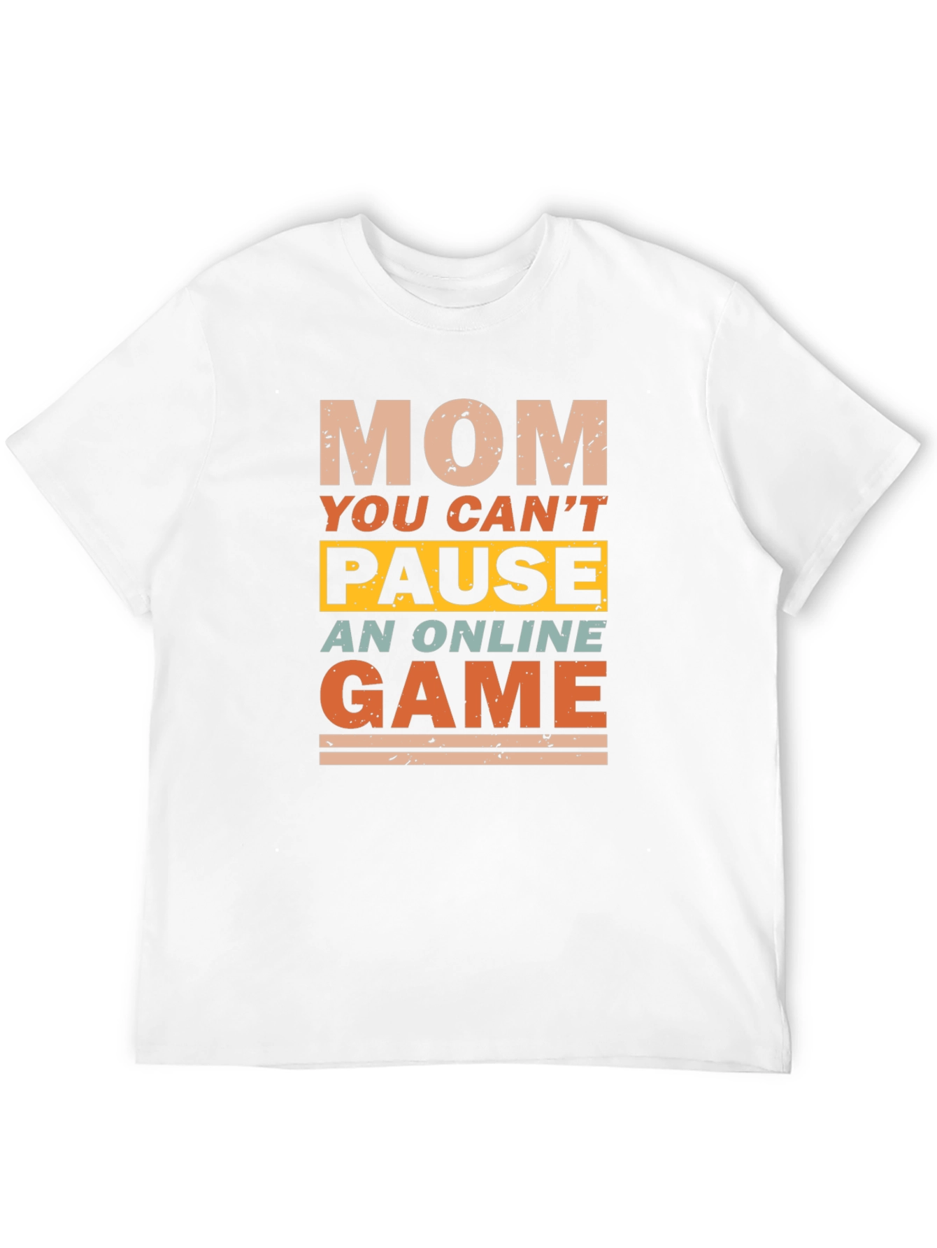 Gamer Mom Graphic Tee - Pause the Game!