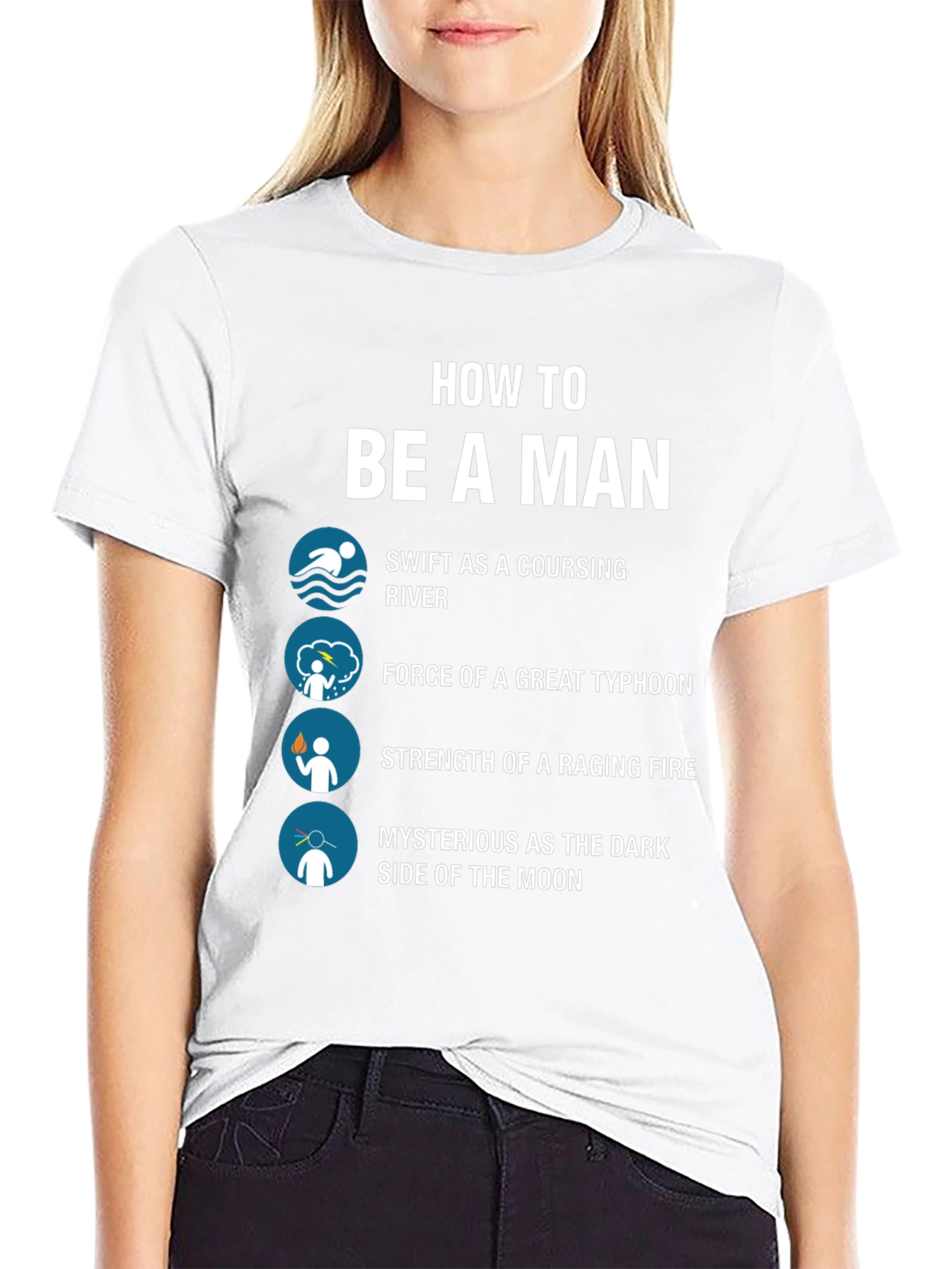 How to Be a Man T-Shirt