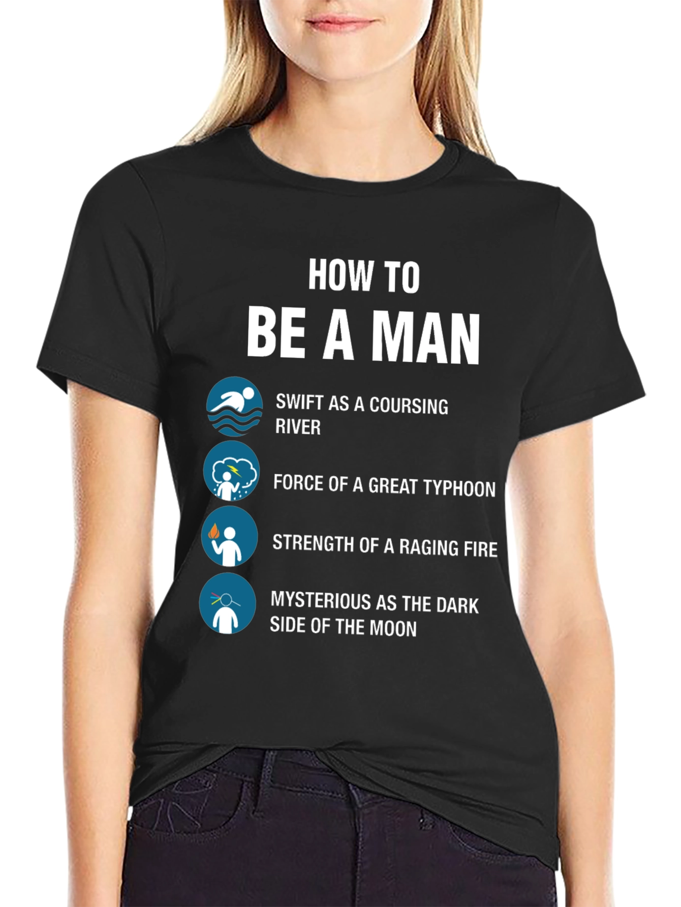 How to Be a Man T-Shirt