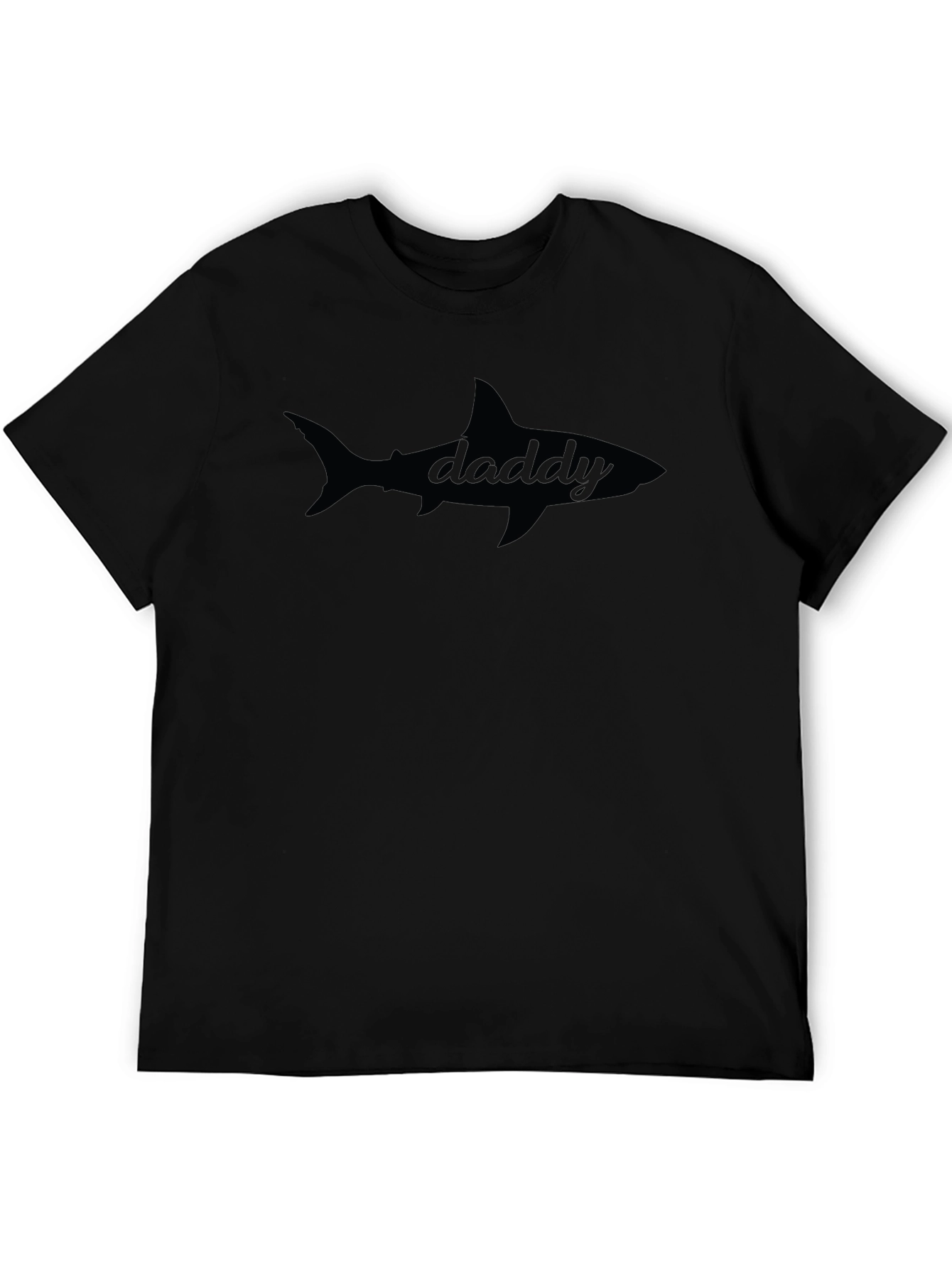 Daddy Shark Graphic T-Shirt - Cool Dad Gift