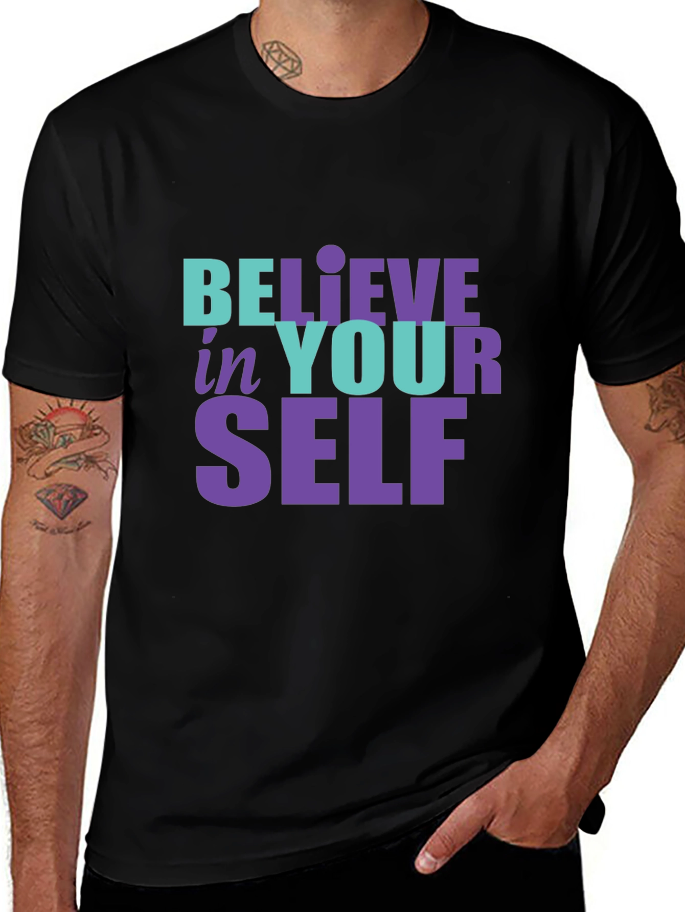 Believe in Yourself T-Shirt Inspirational Tee