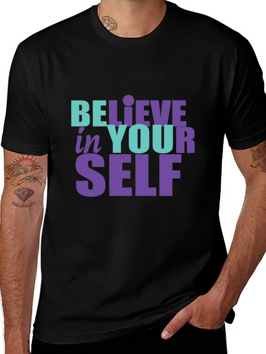 Believe in Yourself T-Shirt Inspirational Tee