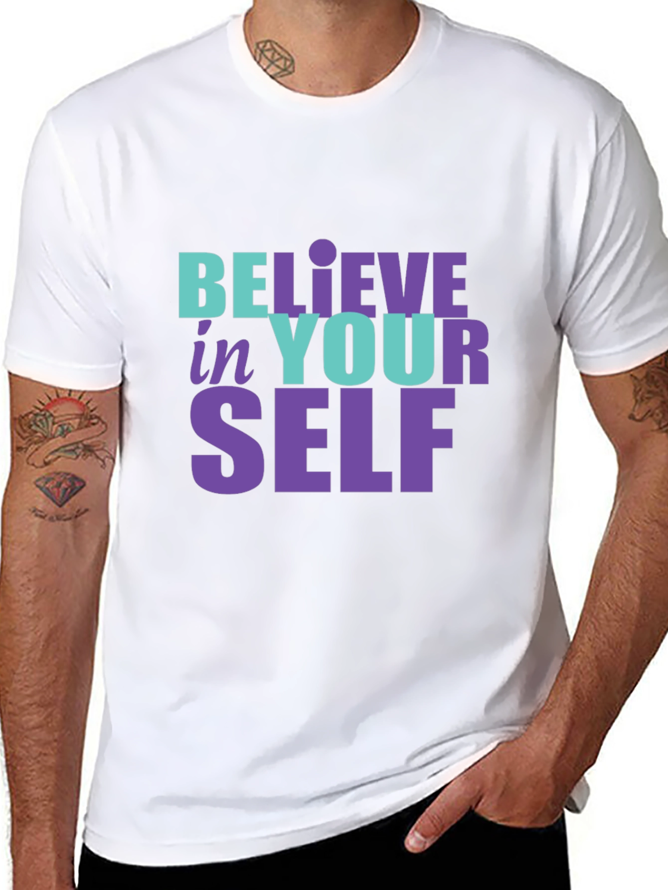 Believe in Yourself T-Shirt Inspirational Tee