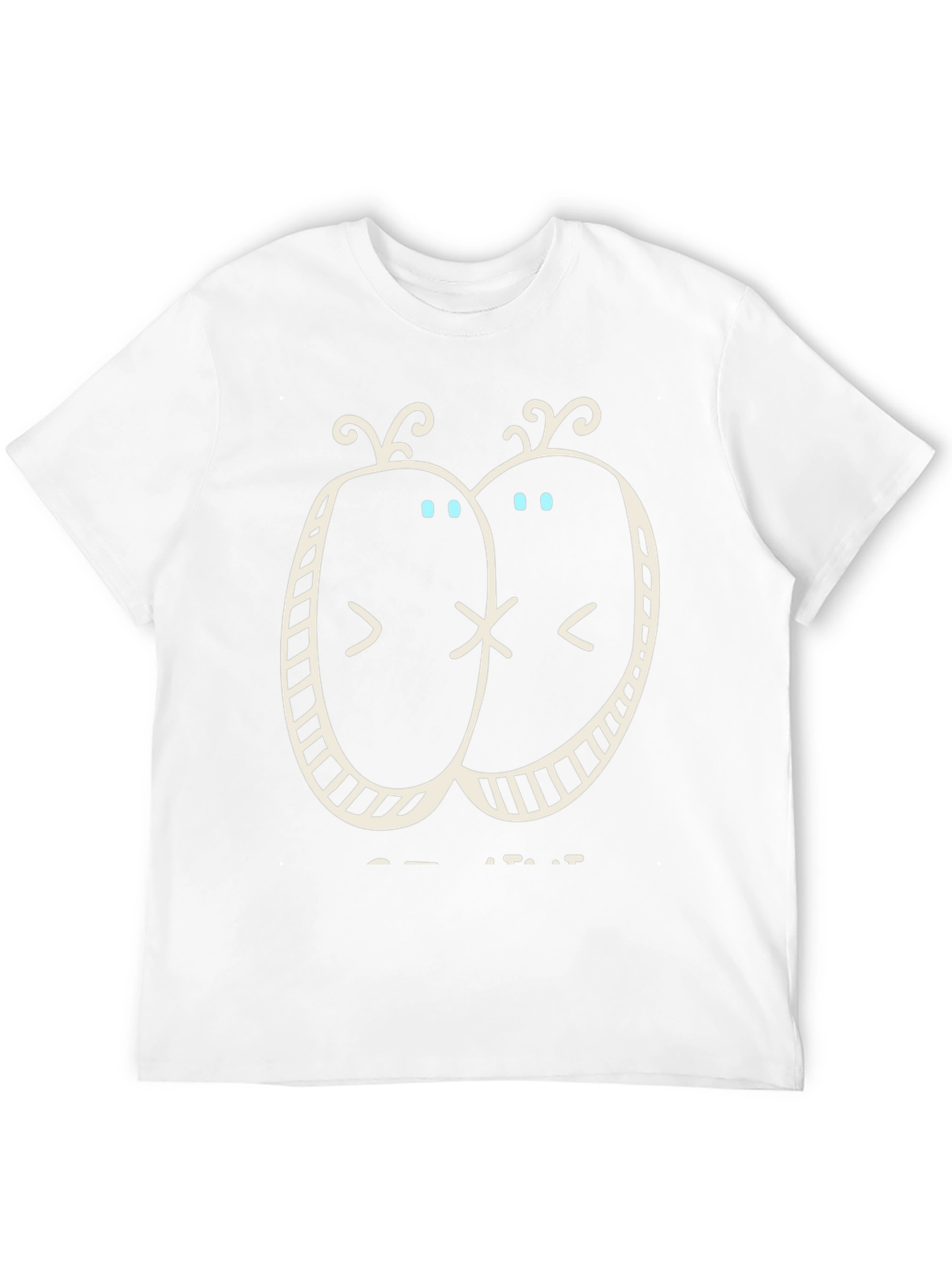 Whimsical Cartoon Bird Graphic T-Shirt