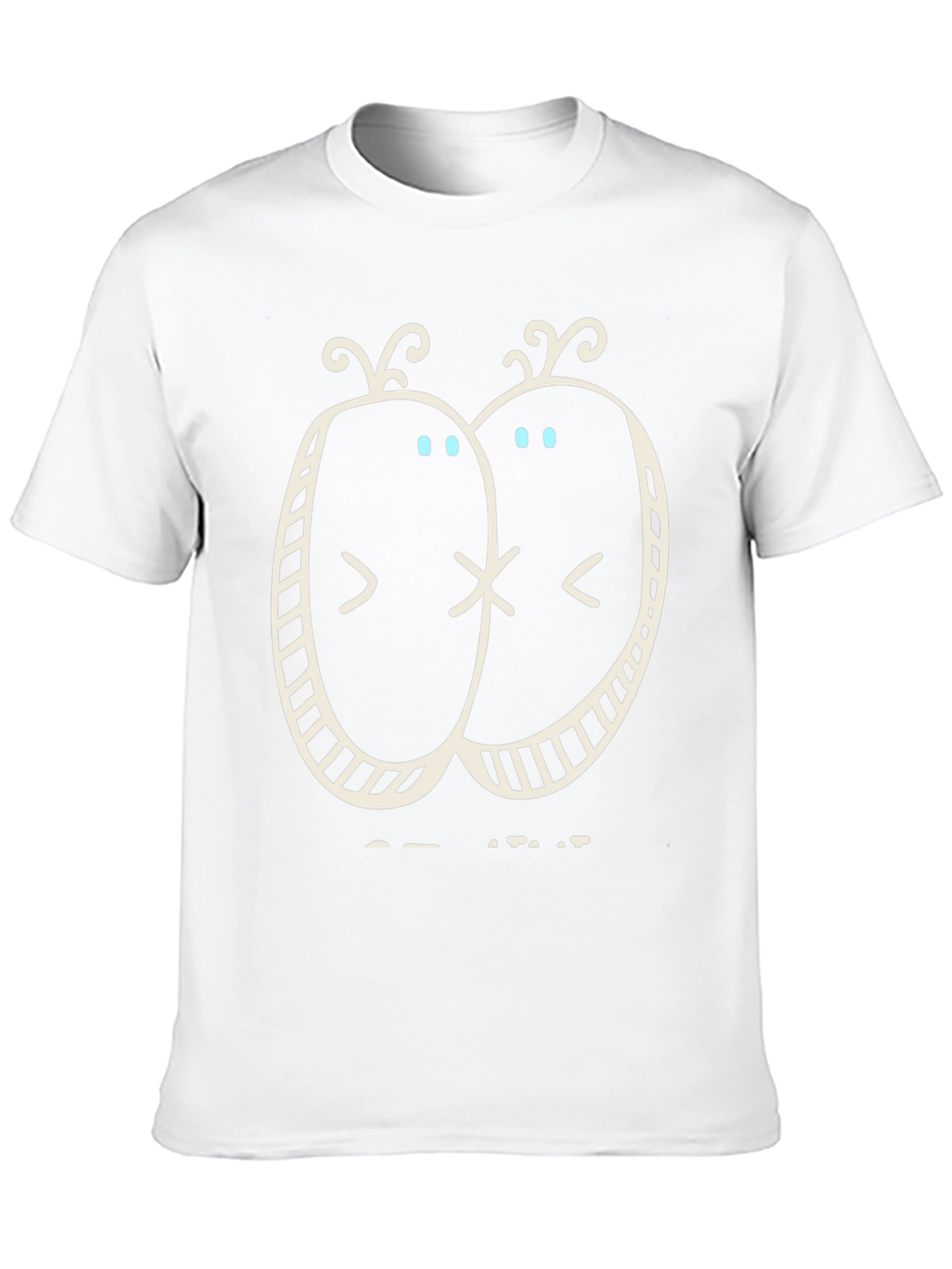Whimsical Cartoon Bird Graphic T-Shirt