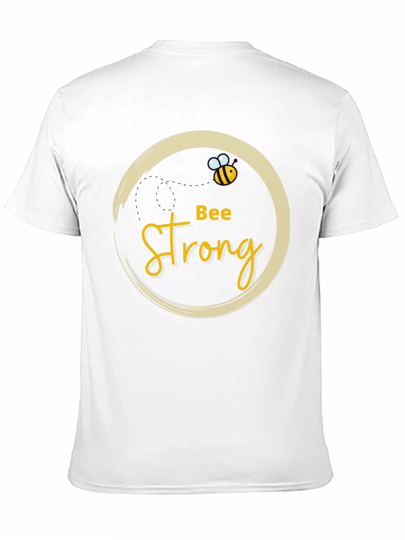 Bee Strong Black Graphic Tee