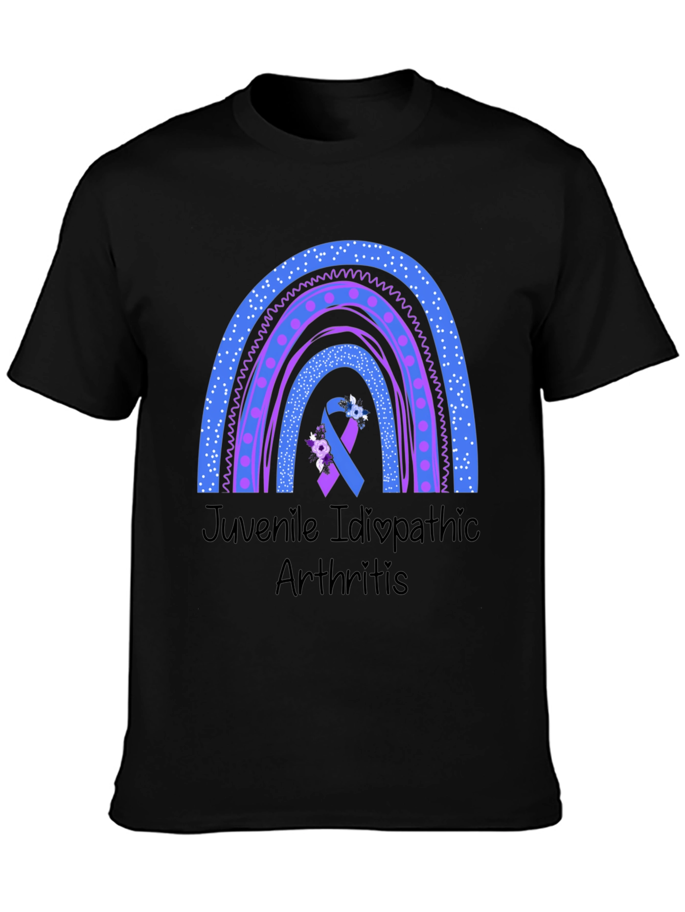 Juvenile Idiopathic Arthritis Awareness Rainbow T-Shirt